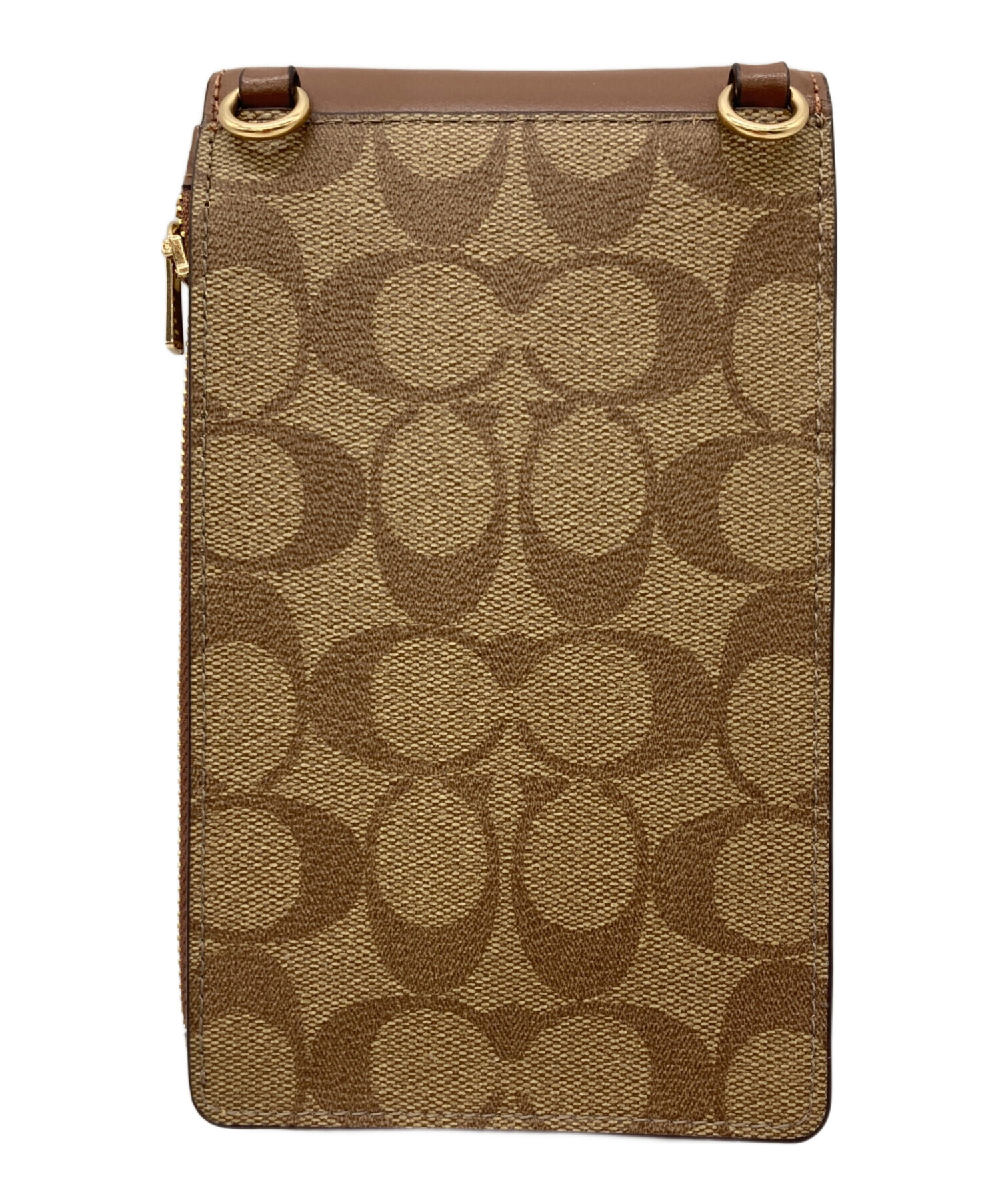 コーチ最新作、新品未使用品 中古・古着通販】COACH (コーチ) ノース／サウス フォーン クロス