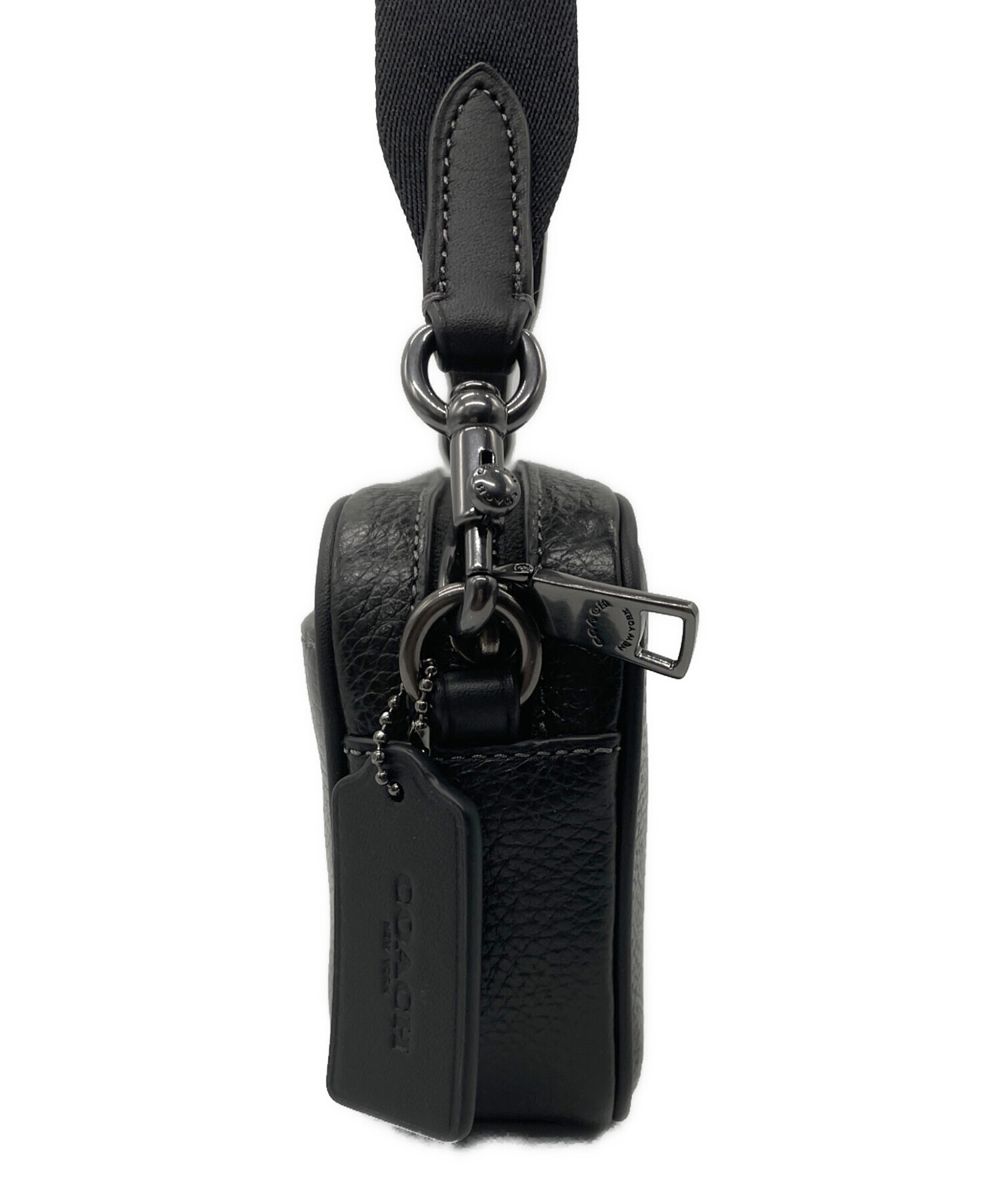 コーチ ショルダーバッグ  未使用品 中古・古着通販】COACH (コーチ) ショルダーバッグ ブラック 未使用品