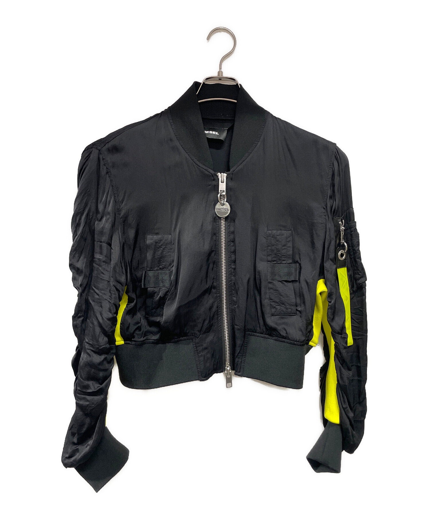 中古・古着通販】DIESEL (ディーゼル) ブルゾン ブラック サイズ:S