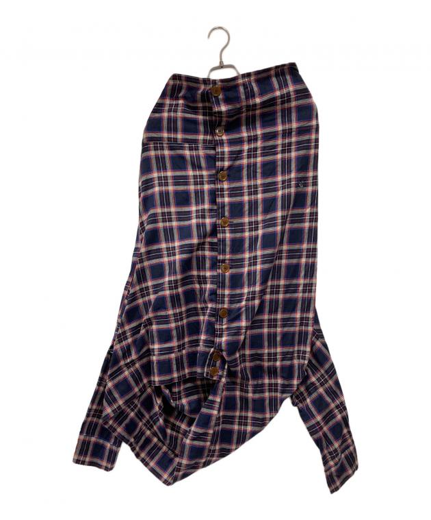 ヴィヴィアン ウエストウッドマン ドレープシャツ 中古・古着通販】Vivienne Westwood (ヴィヴィアンウエストウッド