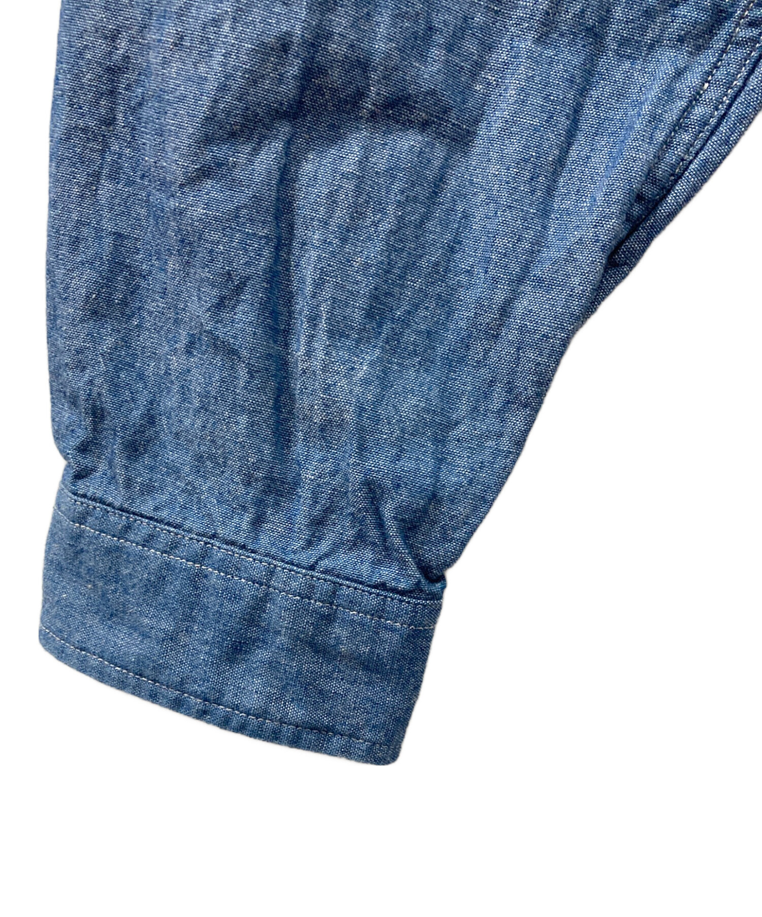 poppo4649*ダントン DANTON*長袖シャツ/ブルー36 Danton（ダントン） 長袖シャツ 36 ブルー レディース : ZOZOTOWN