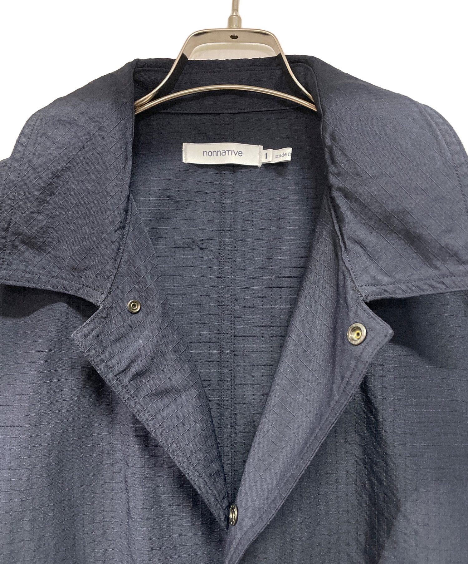 中古・古着通販】nonnative (ノンネイティブ) コート ネイビー サイズ