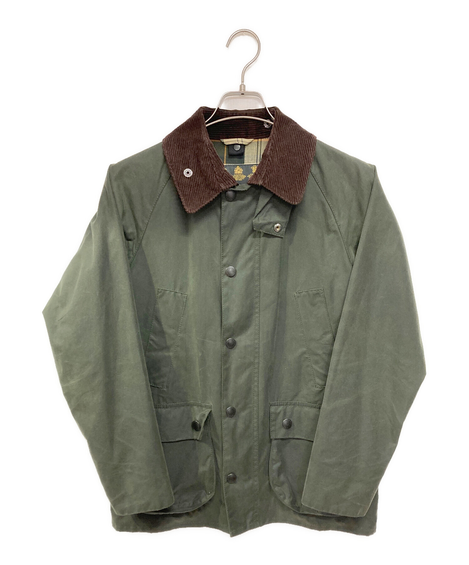 中古・古着通販】Barbour (バブアー) オイルドジャケット グリーン 中古・古着通販】Barbour (バブアー) オイルドジャケット グリーン