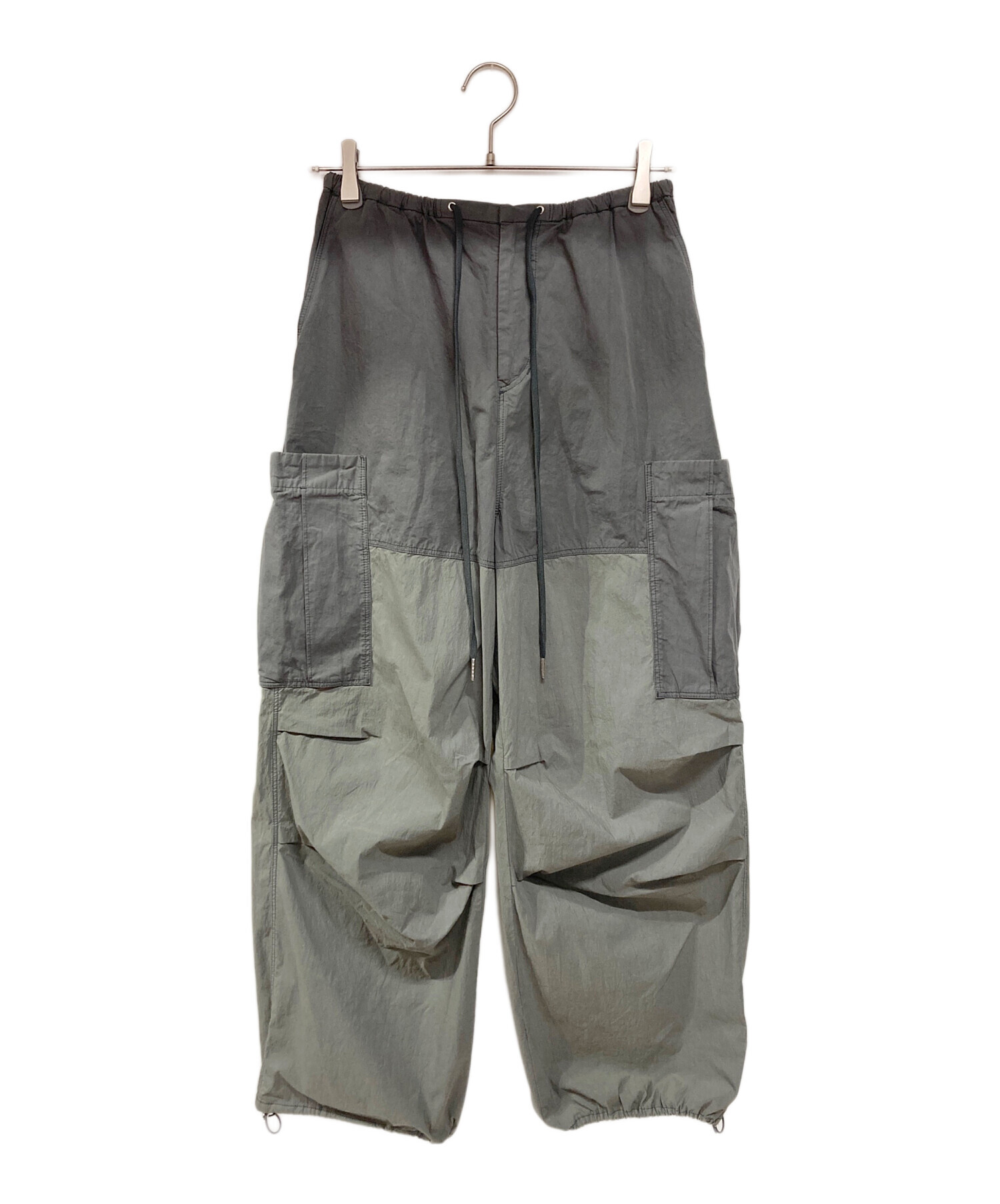 FURFUR 薄緑 ギャザー付きカーゴパンツ 中古・古着通販】furfur (ファーファー) カーゴパンツ グリーン サイズ