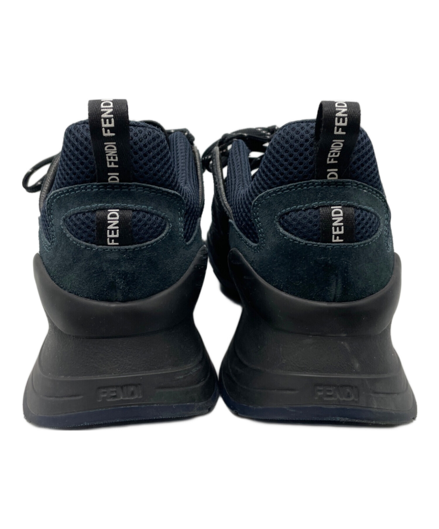 中古・古着通販】FENDI (フェンディ) スニーカー ネイビー サイズ:不明