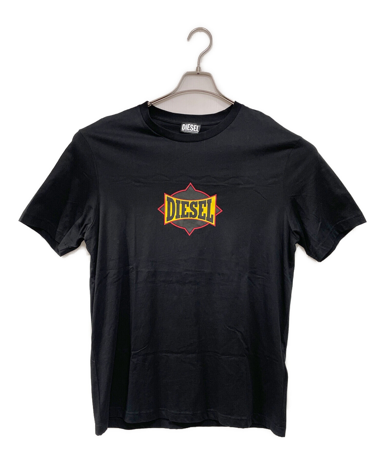 中古・古着通販】DIESEL (ディーゼル) 半袖カットソー ブラック サイズ 