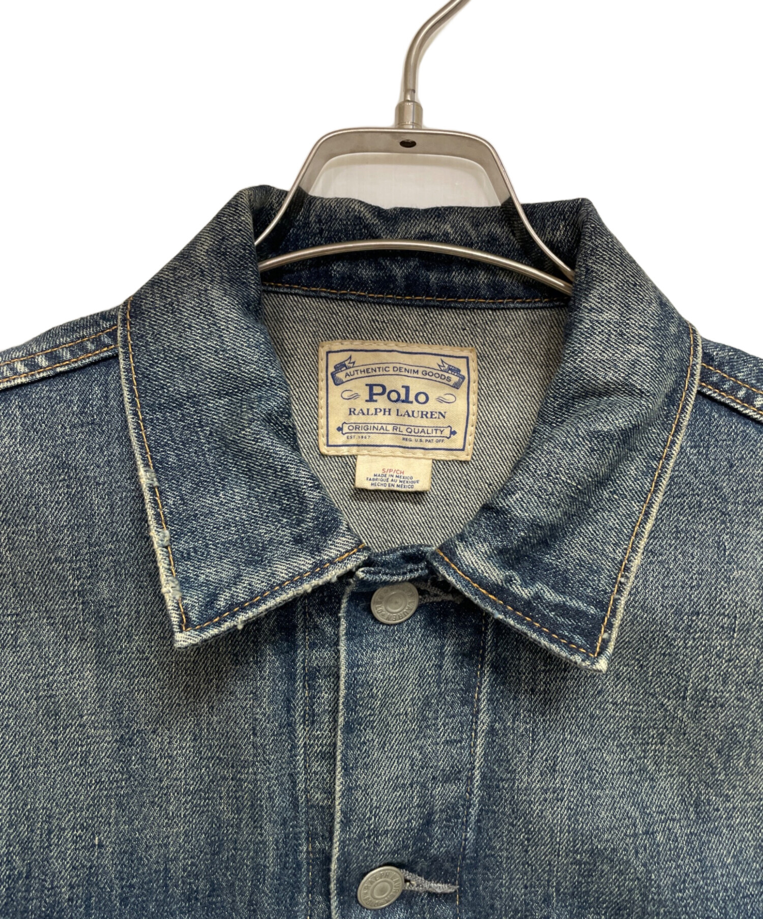 ラルフローレンデニムジャケット美品 楽天市場】ポロ ラルフローレン デニムジャケット POLO RALPH LAUREN