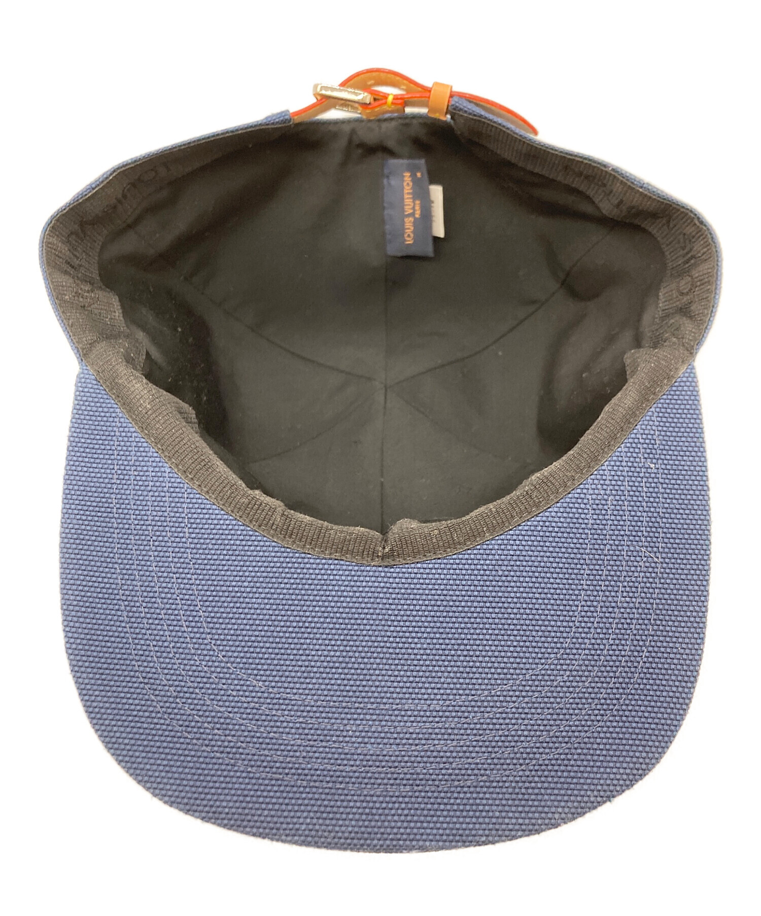 中古・古着通販】LOUIS VUITTON (ルイ ヴィトン) キャップ ネイビー