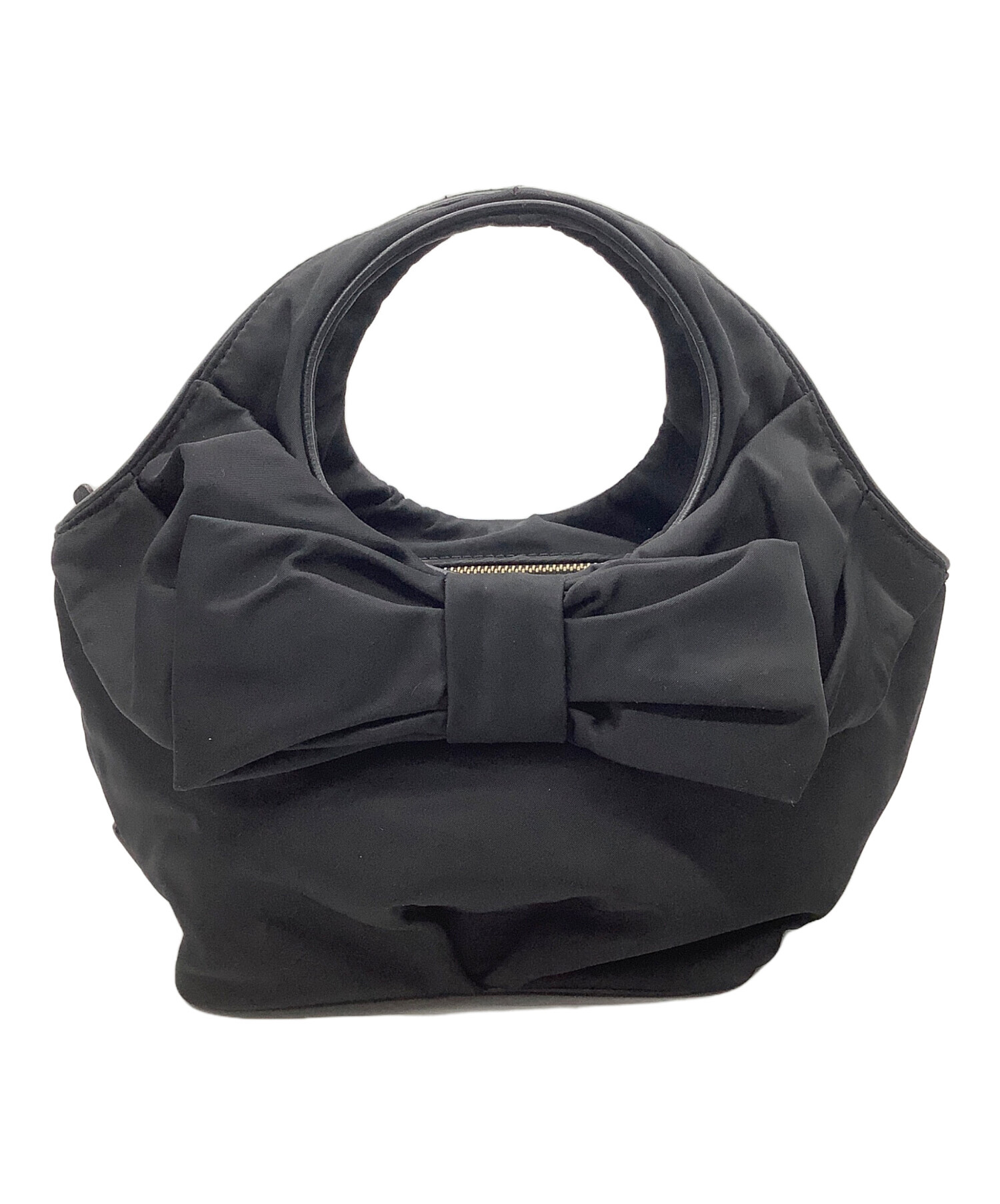 中古・古着通販】Kate Spade (ケイトスペード) リボンハンドバッグ 