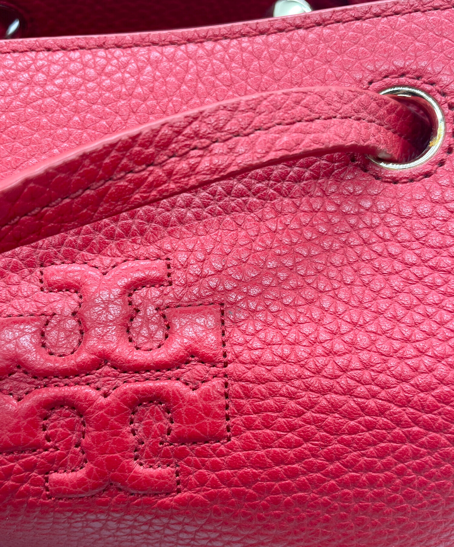 中古・古着通販】TORY BURCH (トリーバーチ) ショルダーバッグ レッド
