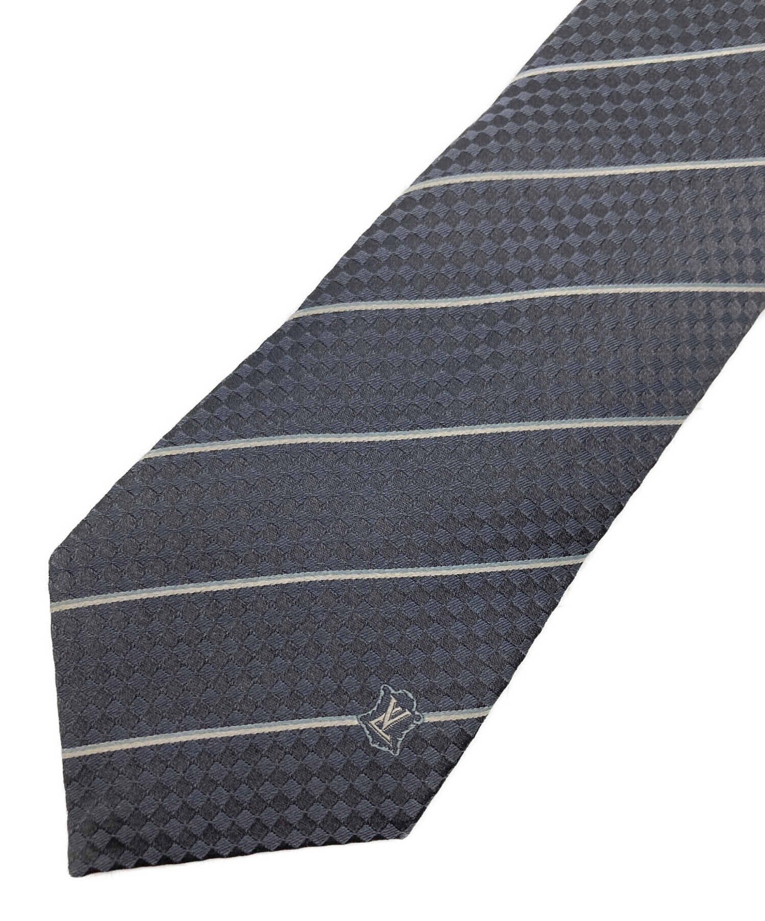 中古・古着通販】LOUIS VUITTON (ルイ ヴィトン) ストライプ ネクタイ