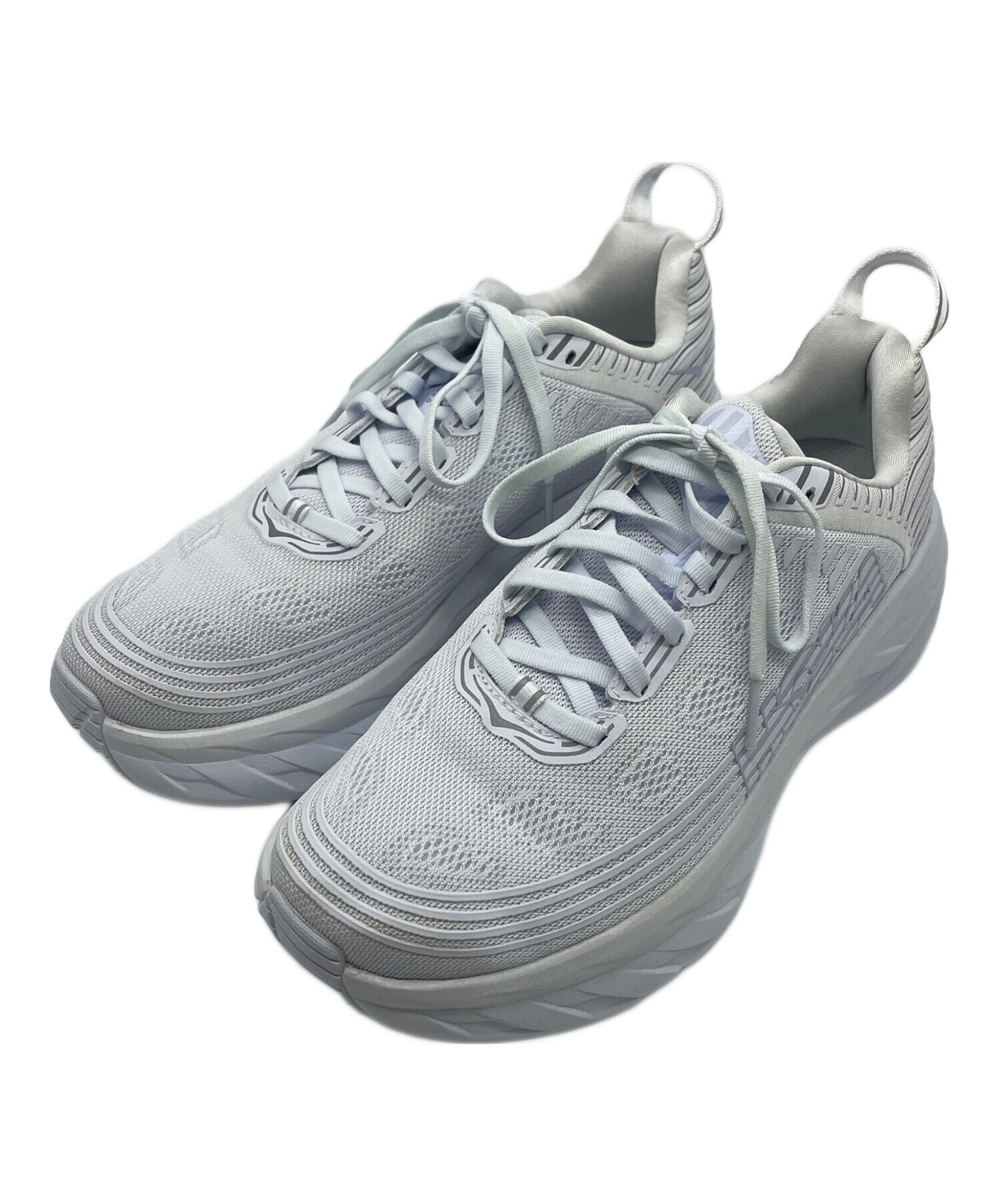 中古・古着通販】HOKAONEONE (ホカオネオネ) BONDI 6 ホワイト サイズ