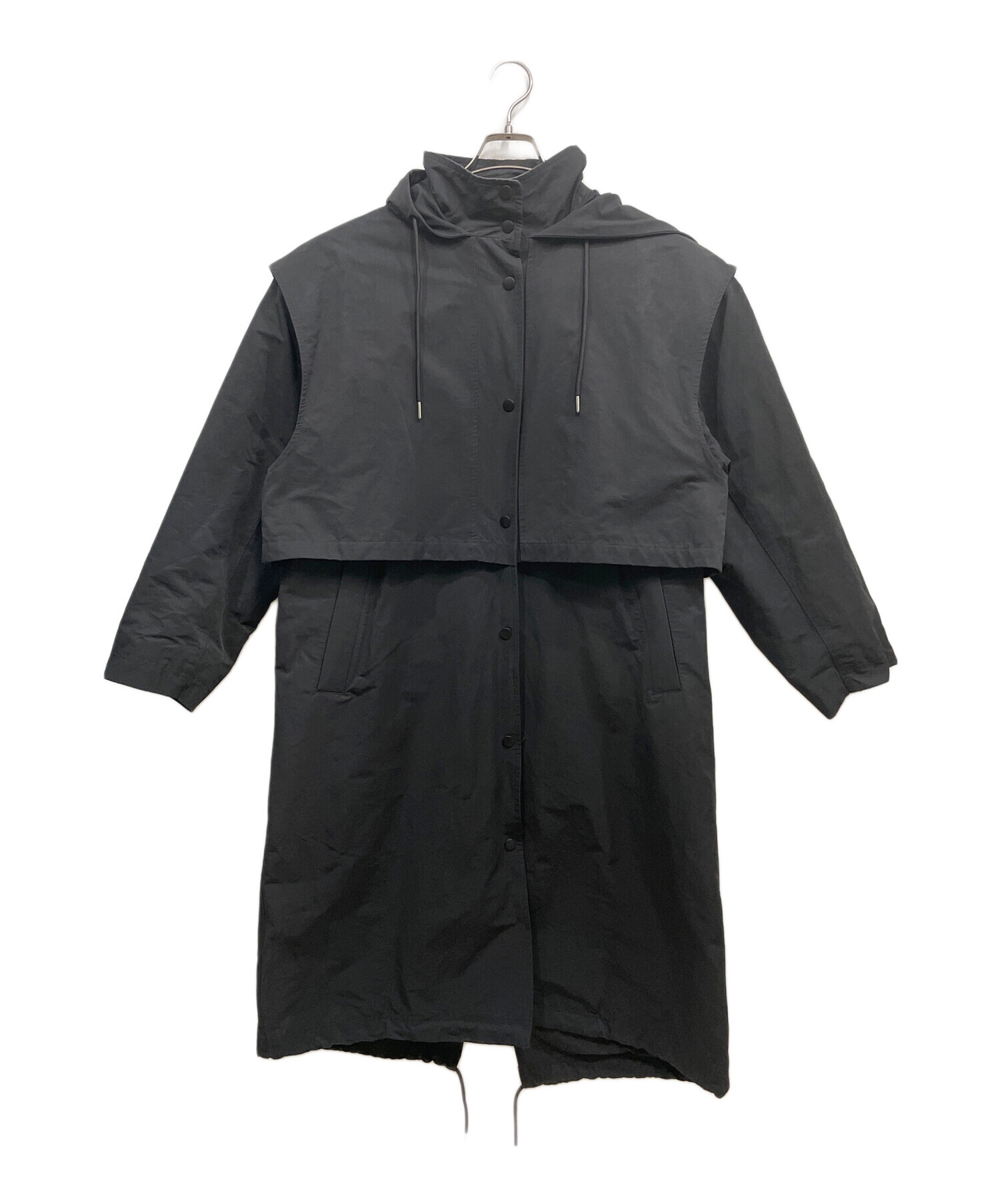 中古・古着通販】TODAYFUL (トゥデイフル) フーディコート ブラック 