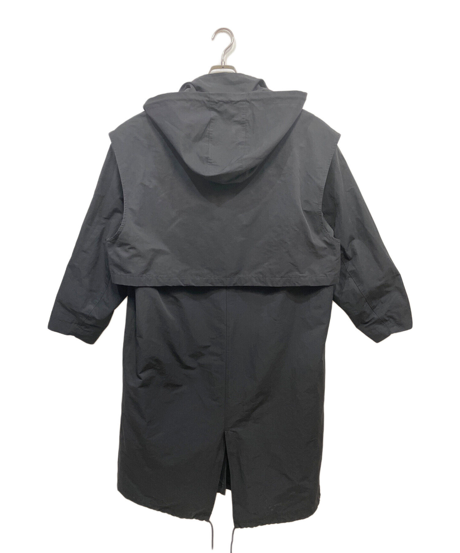 中古・古着通販】TODAYFUL (トゥデイフル) フーディコート ブラック 