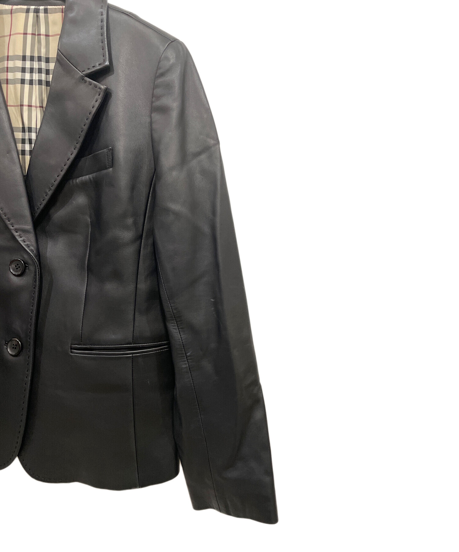 中古・古着通販】BURBERRY LONDON (バーバリーロンドン) レザー 