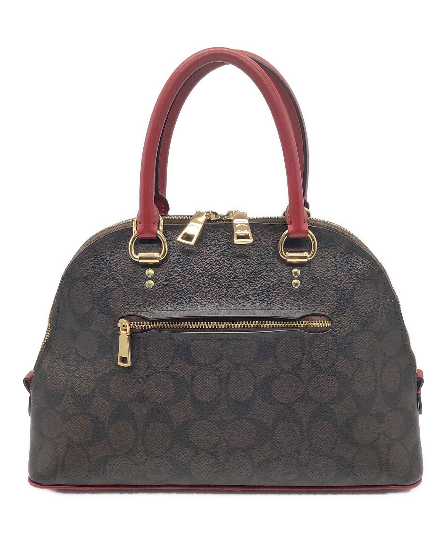 中古・古着通販】COACH (コーチ) シグネチャー ケイティサッチェル