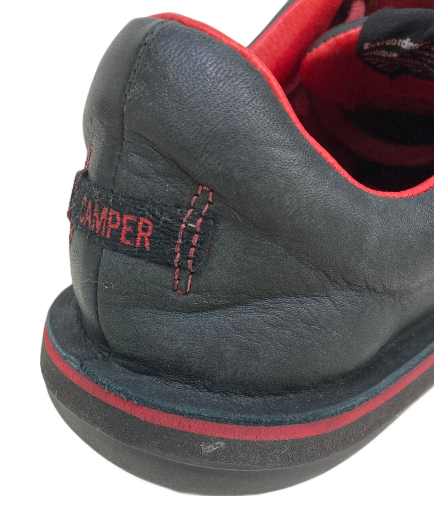 中古・古着通販】CAMPER (カンペール) レザーシューズ ブラック サイズ 
