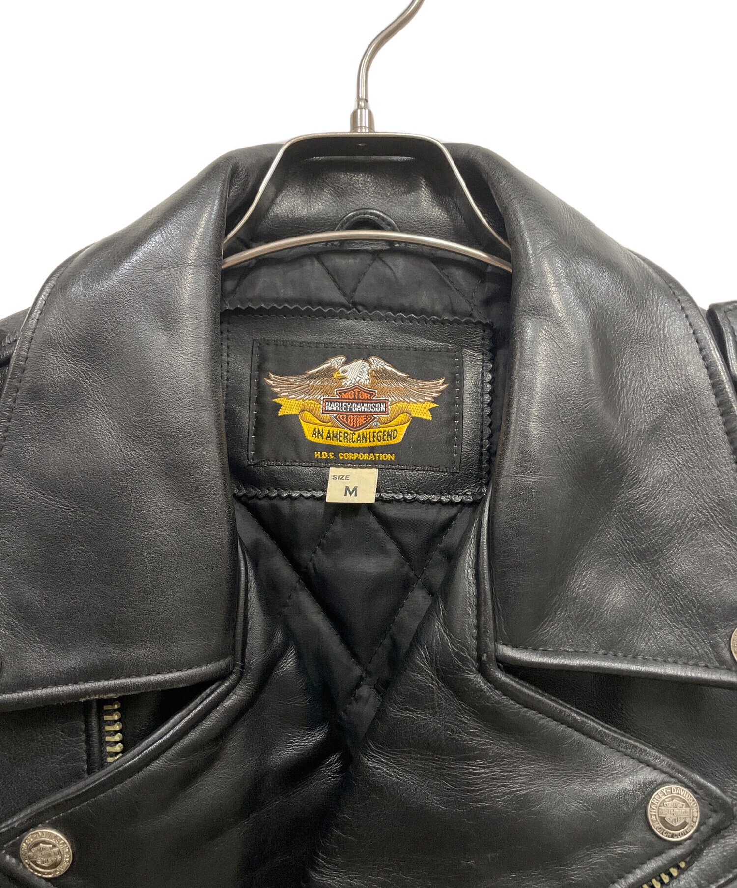 中古・古着通販】HARLEY-DAVIDSON (ハーレーダビッドソン) レザー