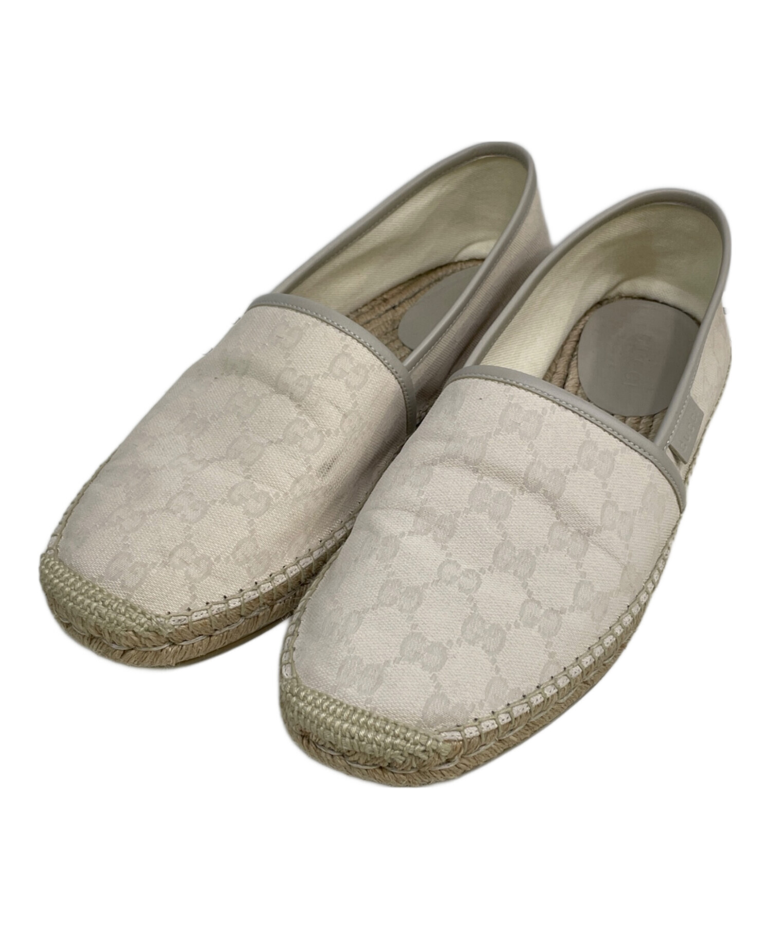 GUCCI 靴　美品 中古・古着通販】GUCCI (グッチ) シューズ アイボリー サイズ:9