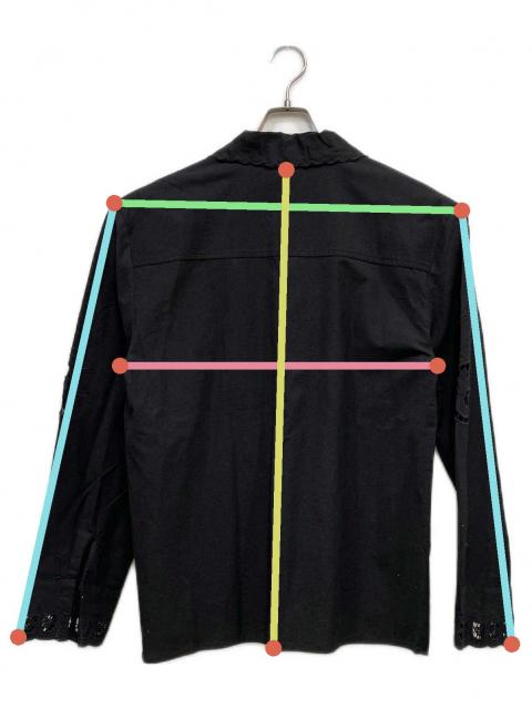 中古・古着通販】ANUKE (アンヌーク) Cutwork Opencollar Shirts