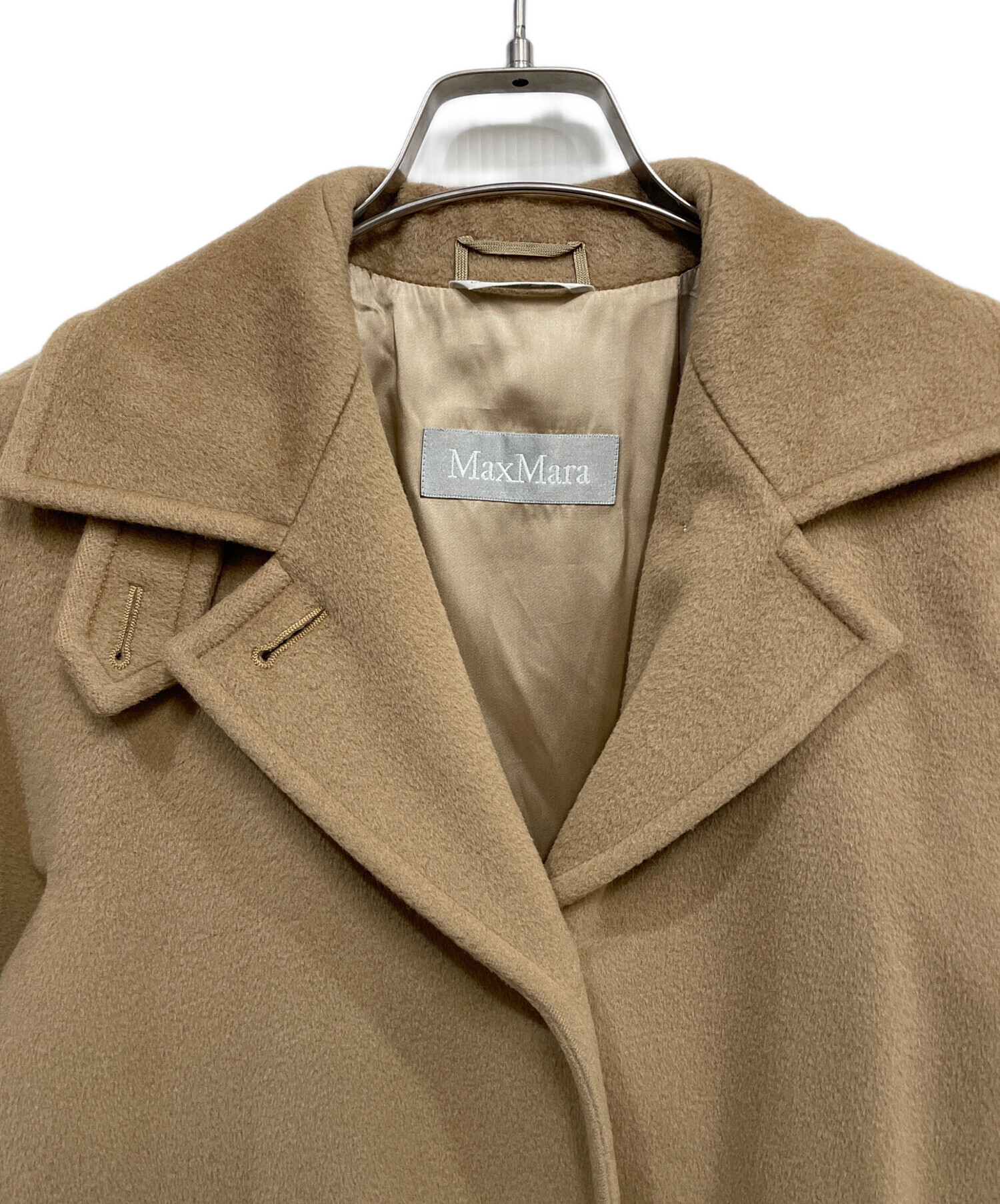 中古・古着通販】MaxMara (マックスマーラ) ウールロングコート