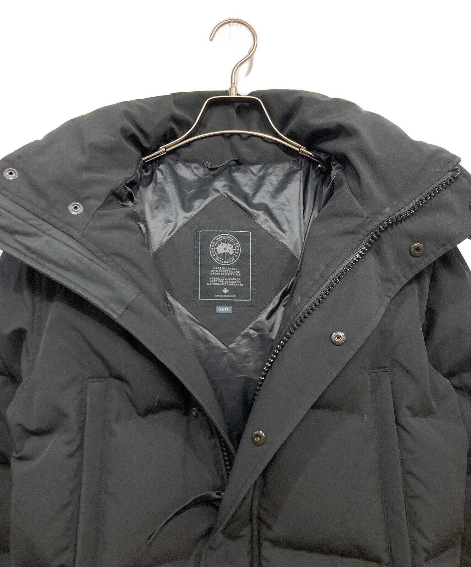 中古・古着通販】CANADA GOOSE (カナダグース) WYNDHAM PARKA BLACK