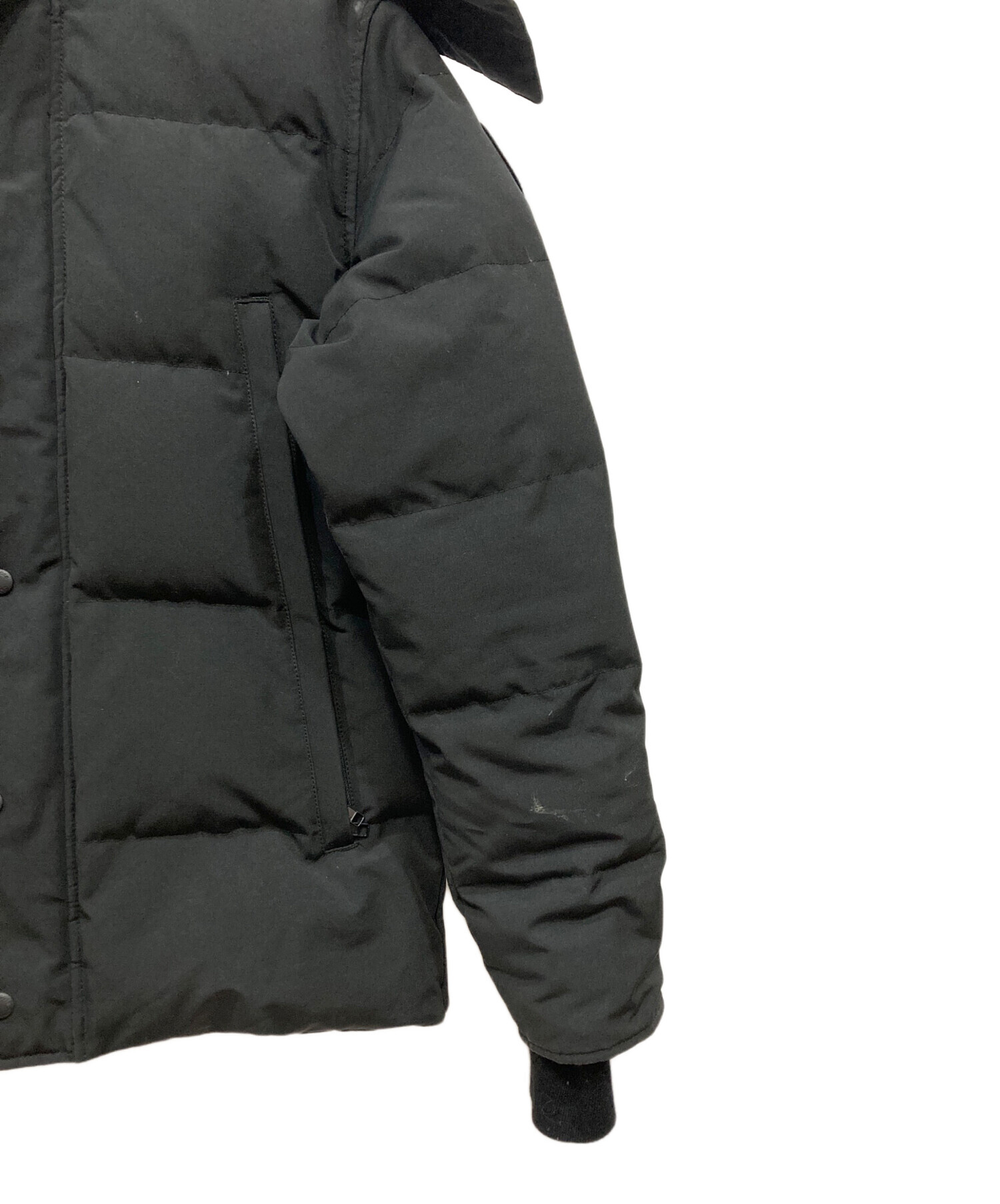中古・古着通販】CANADA GOOSE (カナダグース) WYNDHAM PARKA BLACK