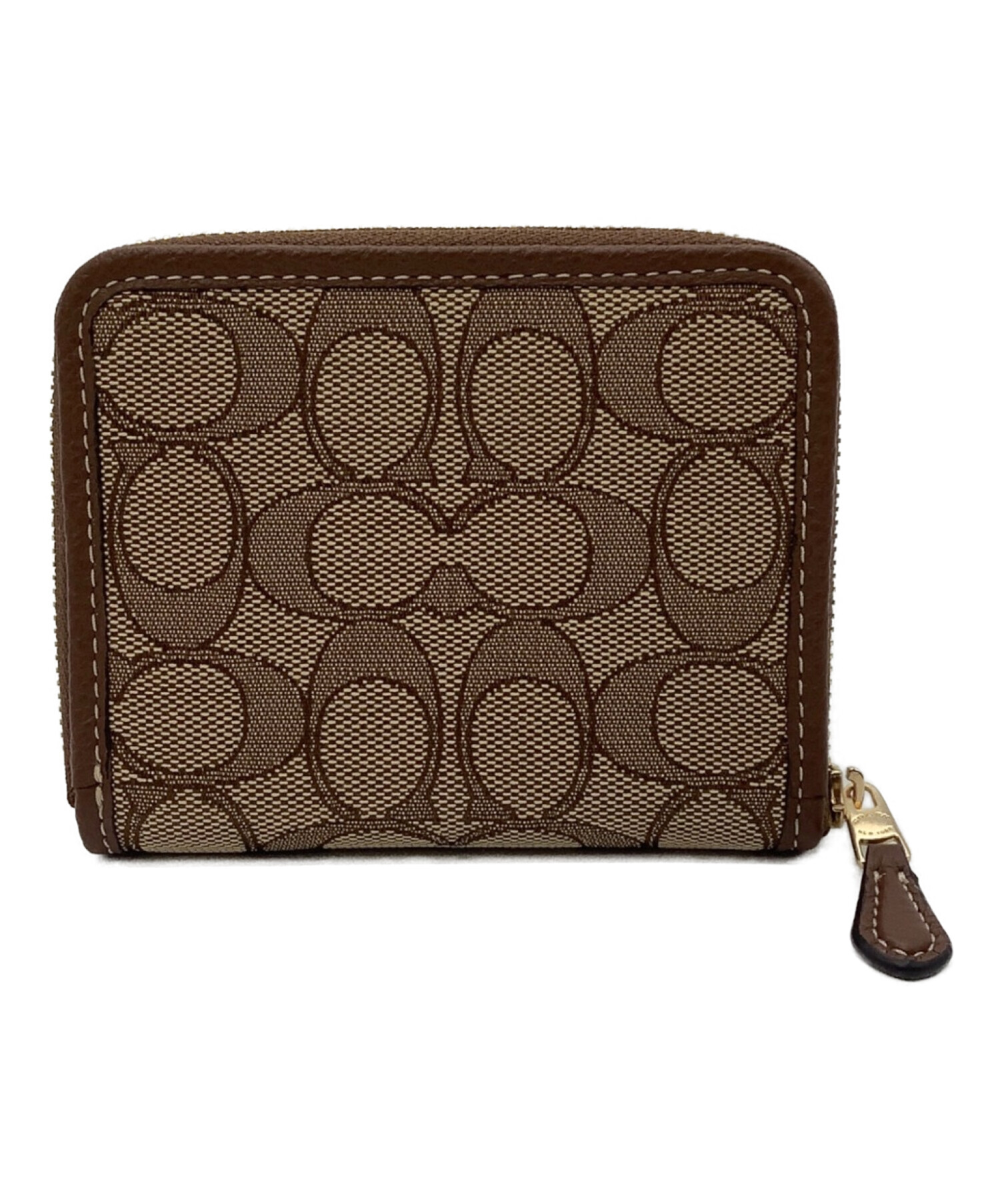 中古・古着通販】COACH (コーチ) ラウンドファスナー2つ折り財布