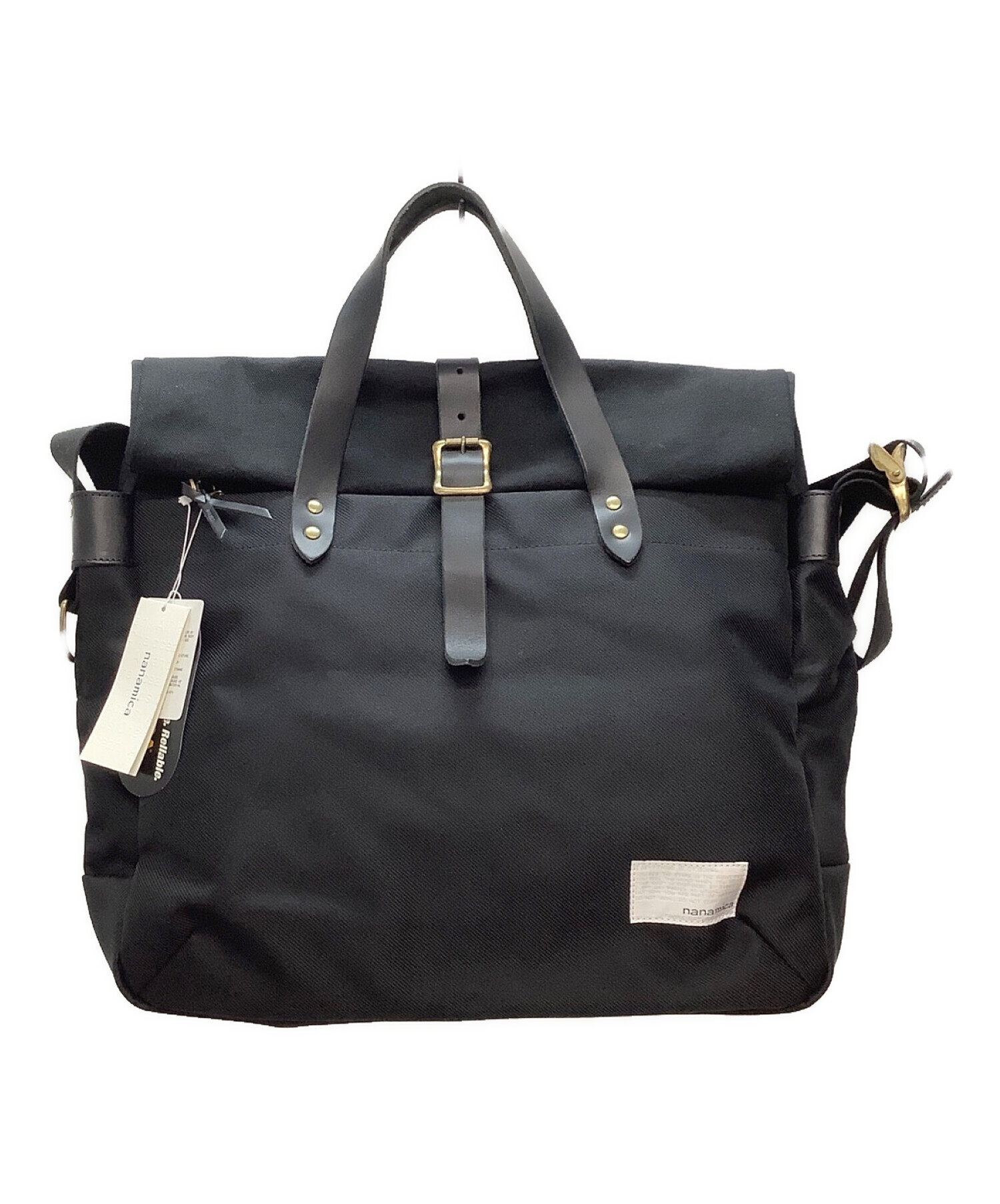 nanamica ブリーフケース 黒 日本製 CORDURA nanamica ブリーフケース 黒 日本製 CORDURA