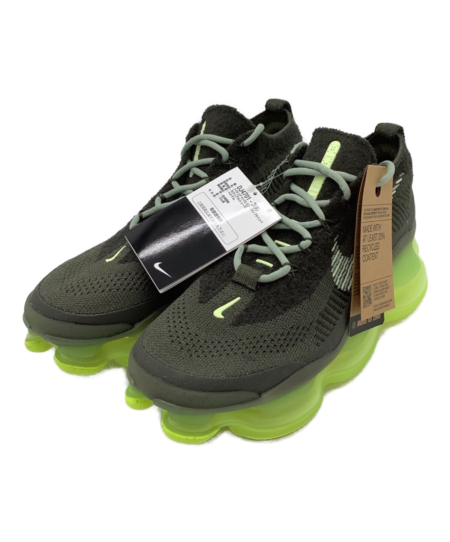 中古・古着通販】NIKE (ナイキ) AIR MAX SCORPION FK オリーブ サイズ