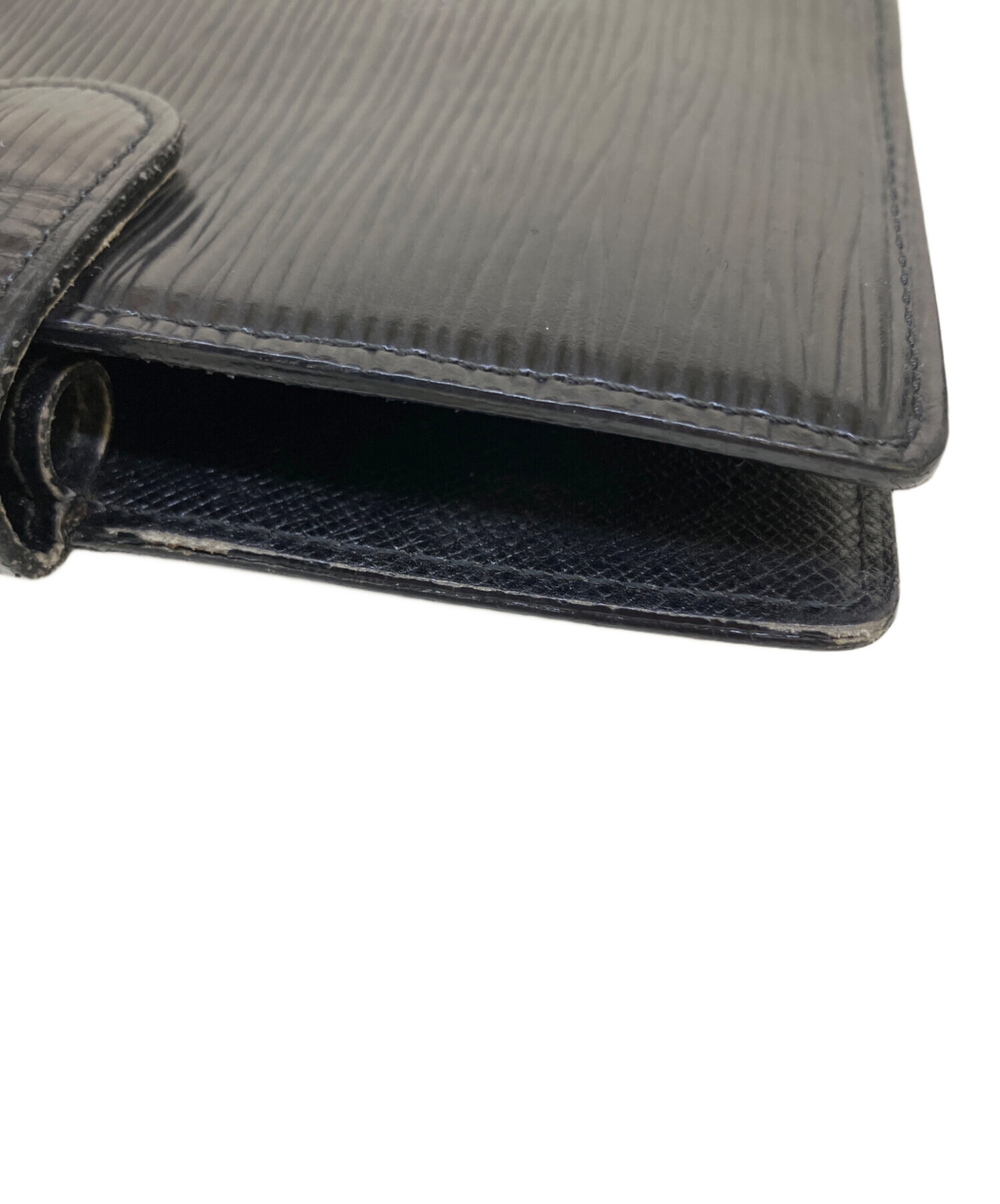 中古・古着通販】LOUIS VUITTON (ルイ ヴィトン) 手帳カバー ブラック