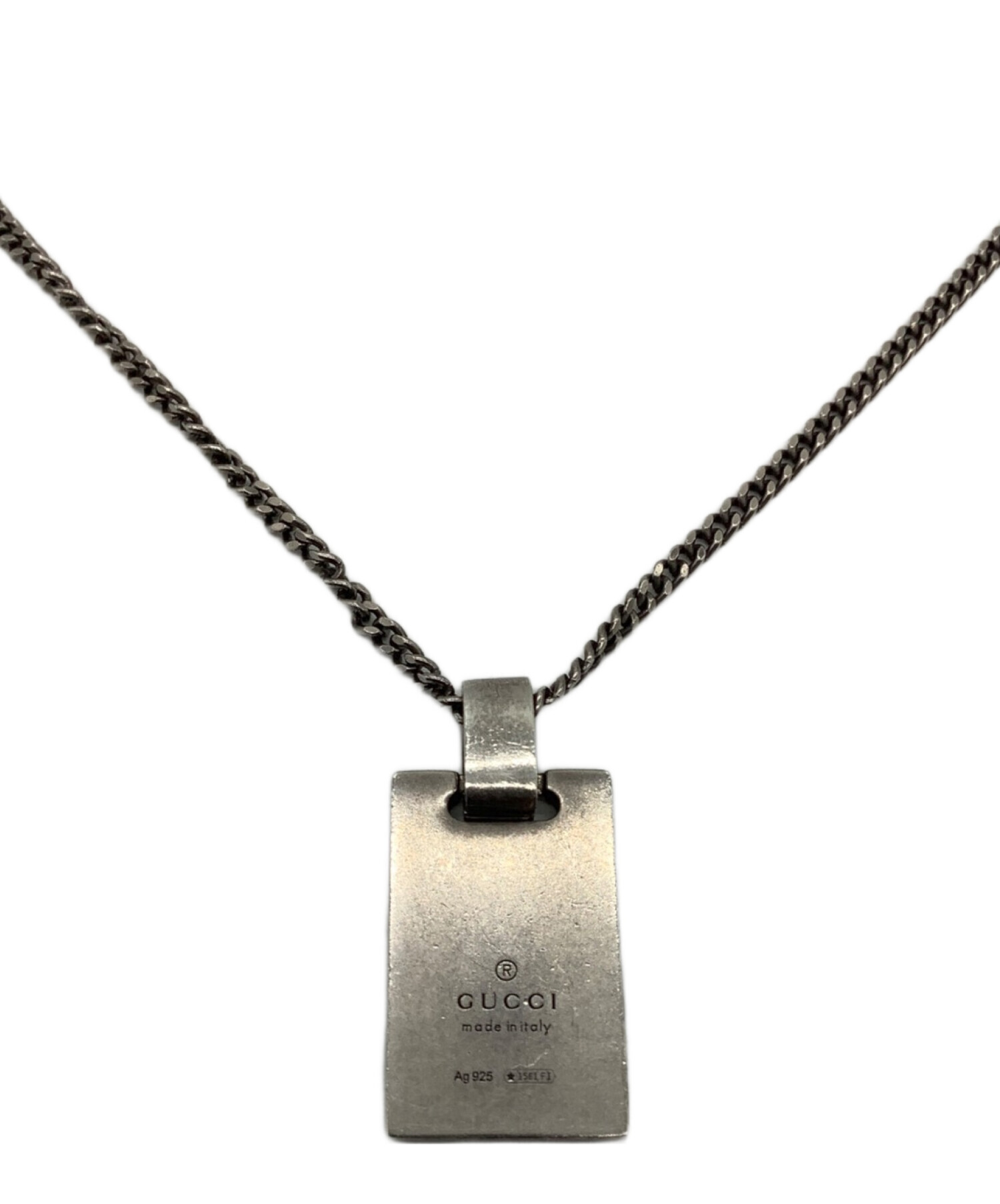 中古・古着通販】GUCCI (グッチ) ディアマンテモチーフネックレス 