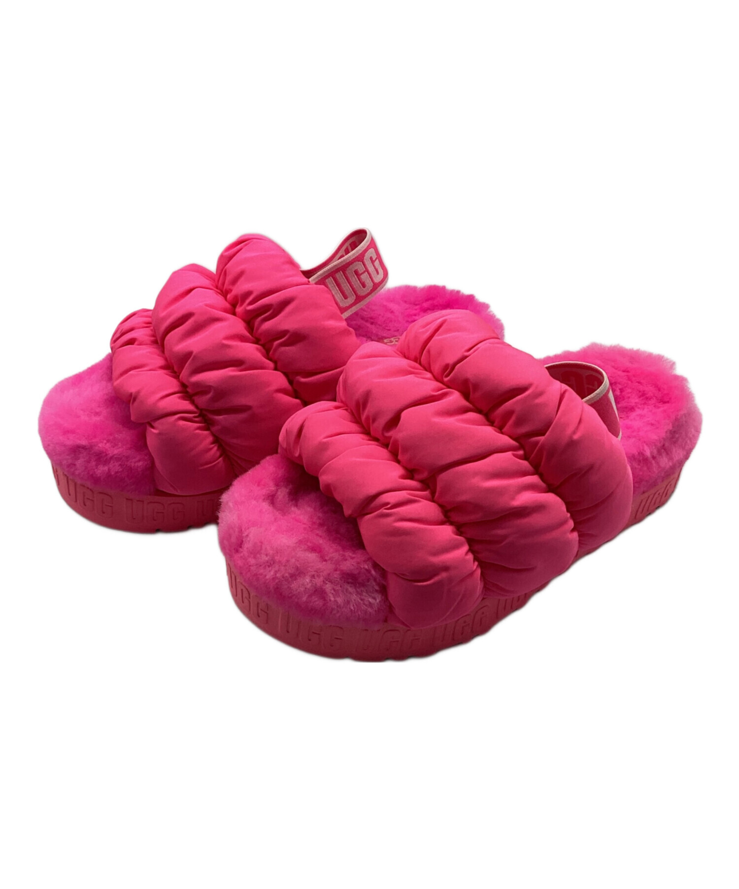 中古・古着通販】UGG (アグ) サンダル ピンク サイズ:24㎝｜ブランド