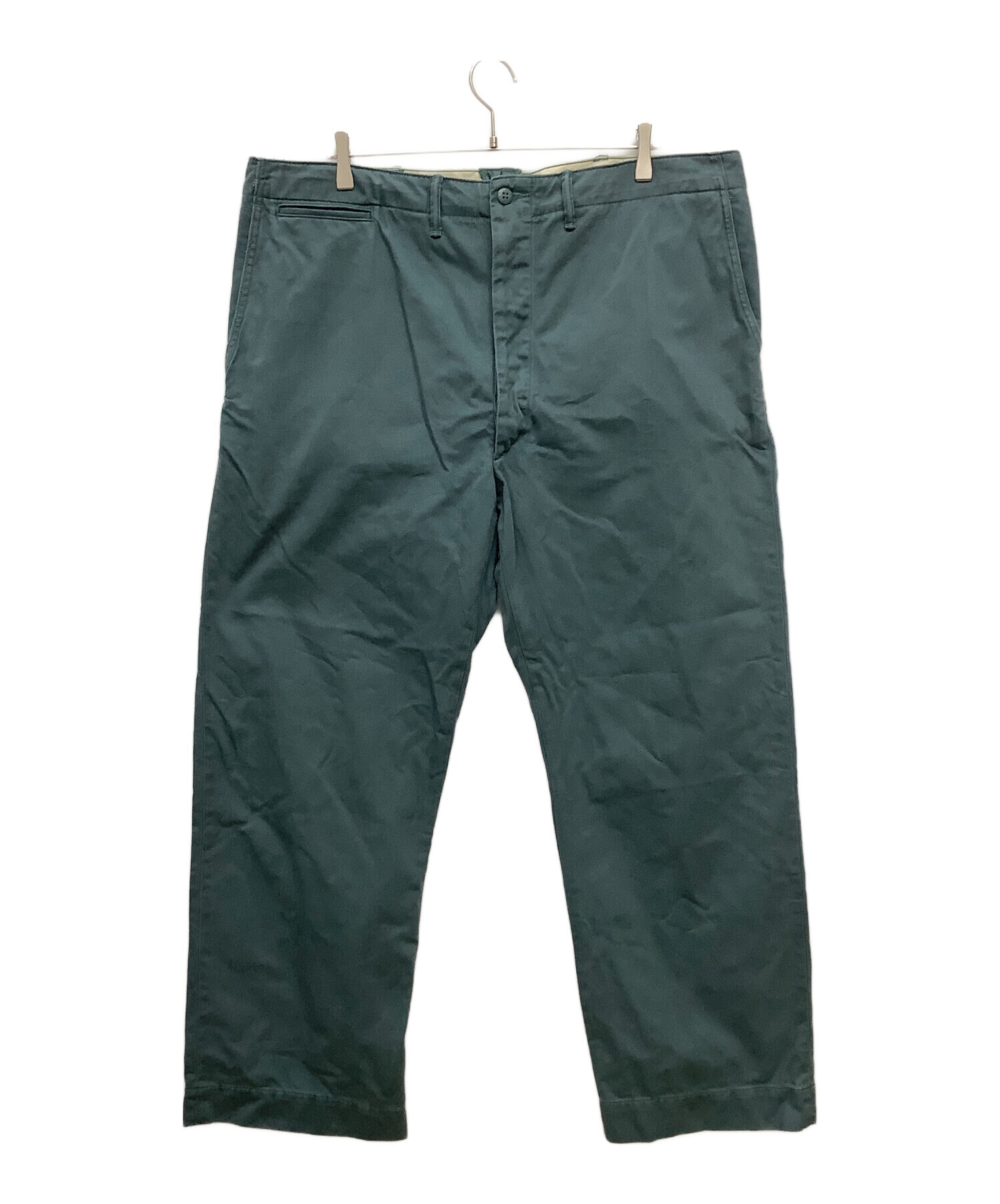 中古・古着通販】RRL (ダブルアールエル) チノパン グリーン サイズ:40