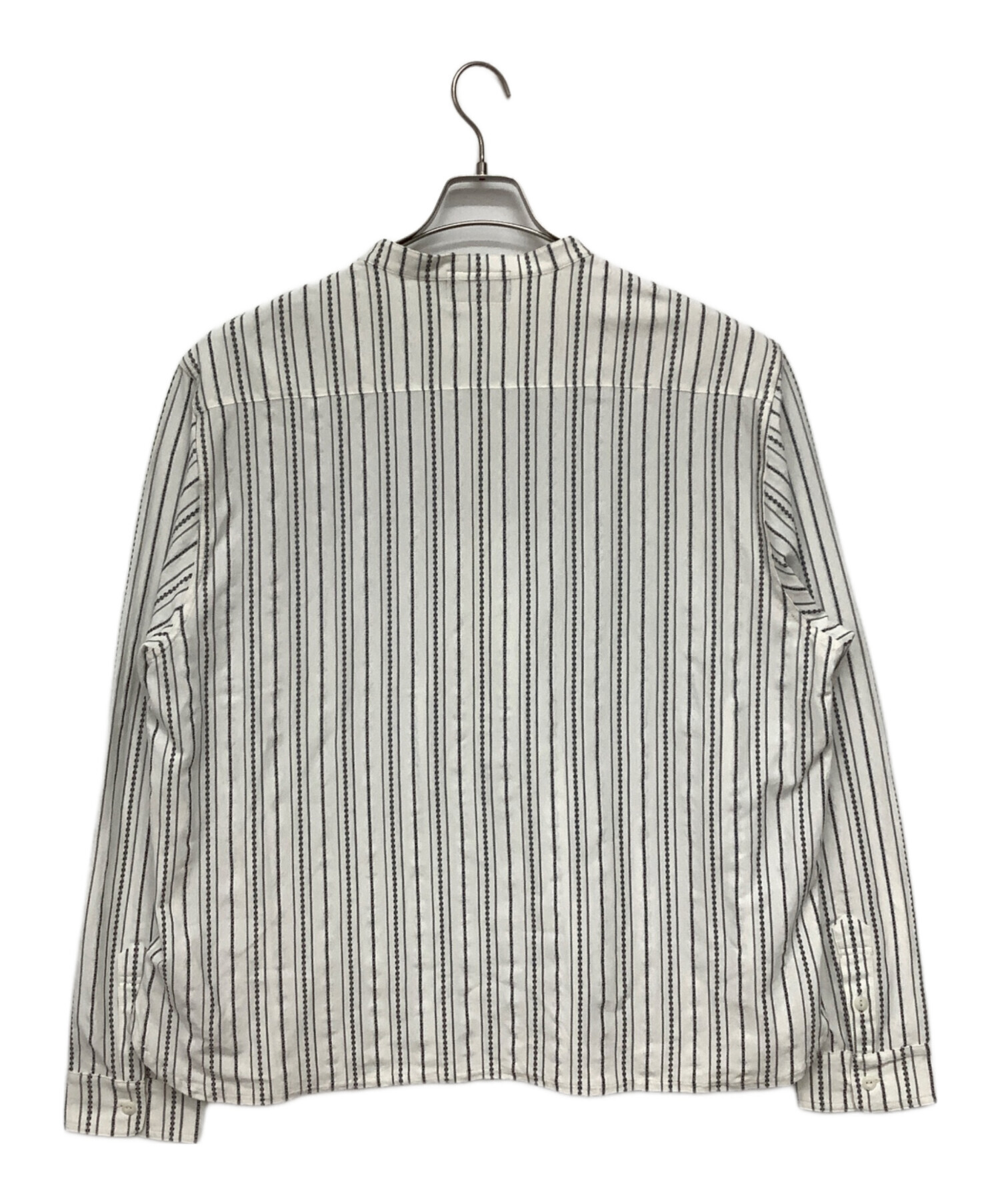 中古・古着通販】RRL (ダブルアールエル) ストライプシャツ ホワイト