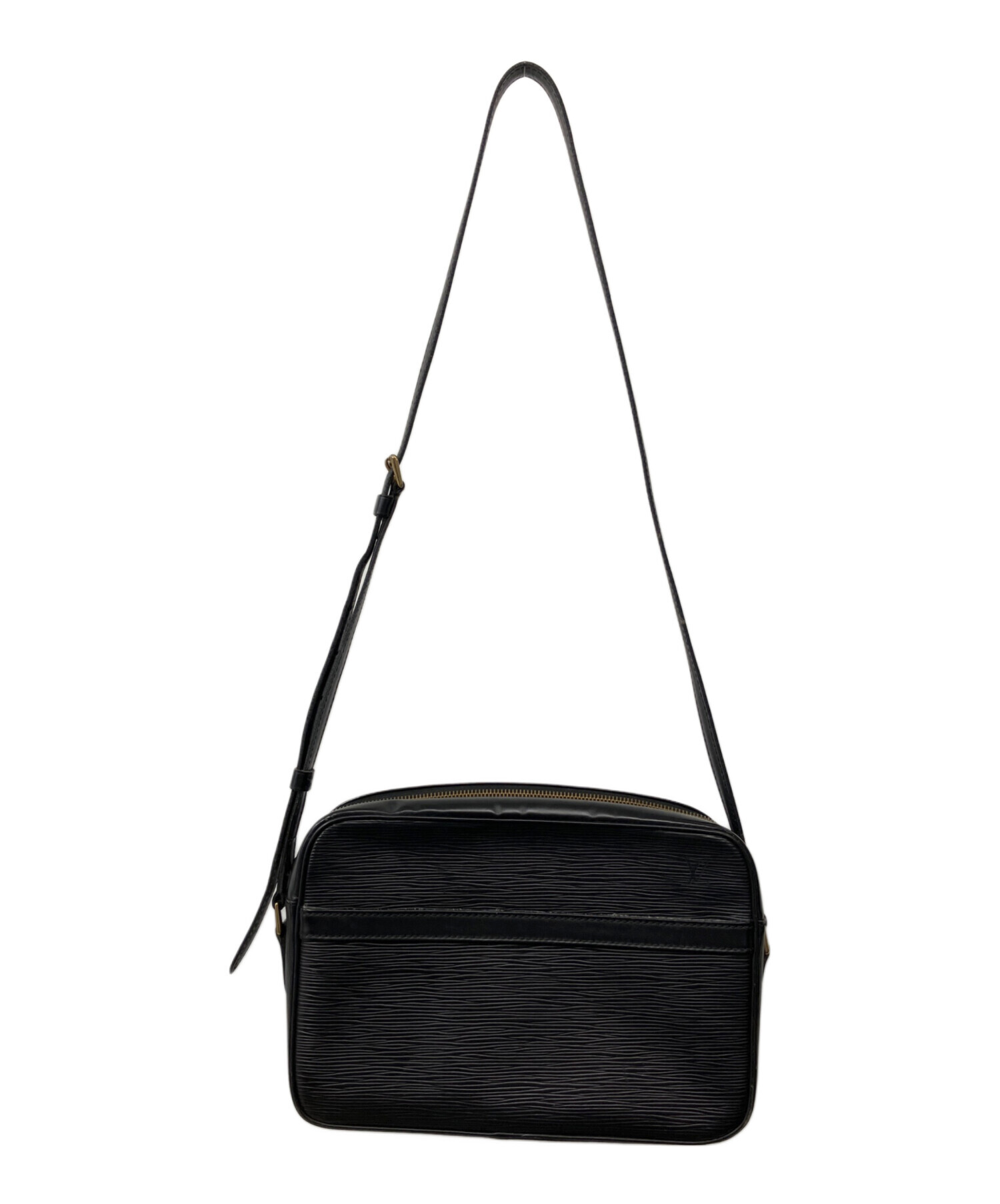 Louis Vuitton ショルダーバッグ ブラック/ホワイト 【子袋なし】 中古・古着通販】LOUIS VUITTON (ルイ ヴィトン) ショルダーバッグ