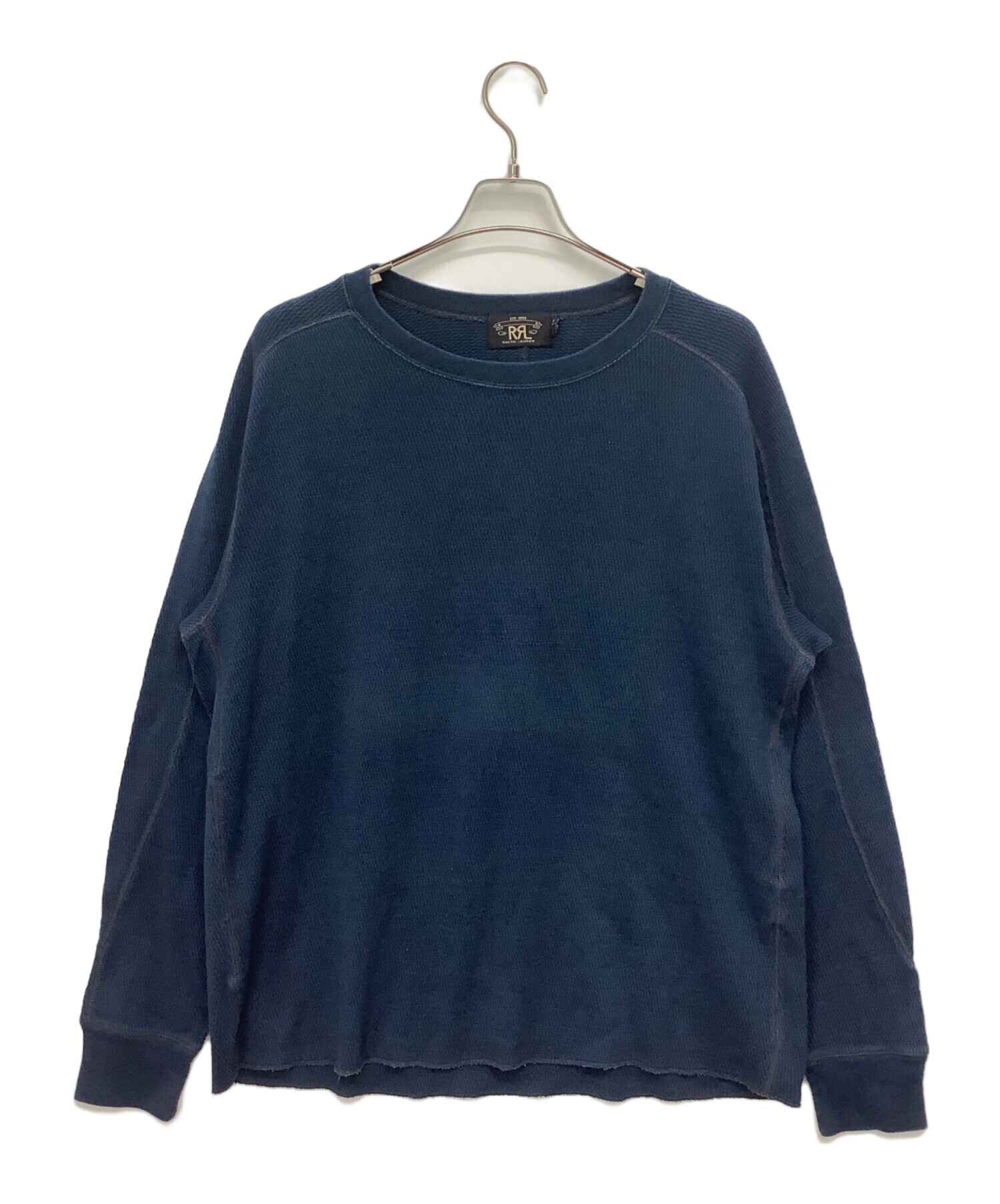 中古・古着通販】RRL (ダブルアールエル) サーマルカットソー ネイビー