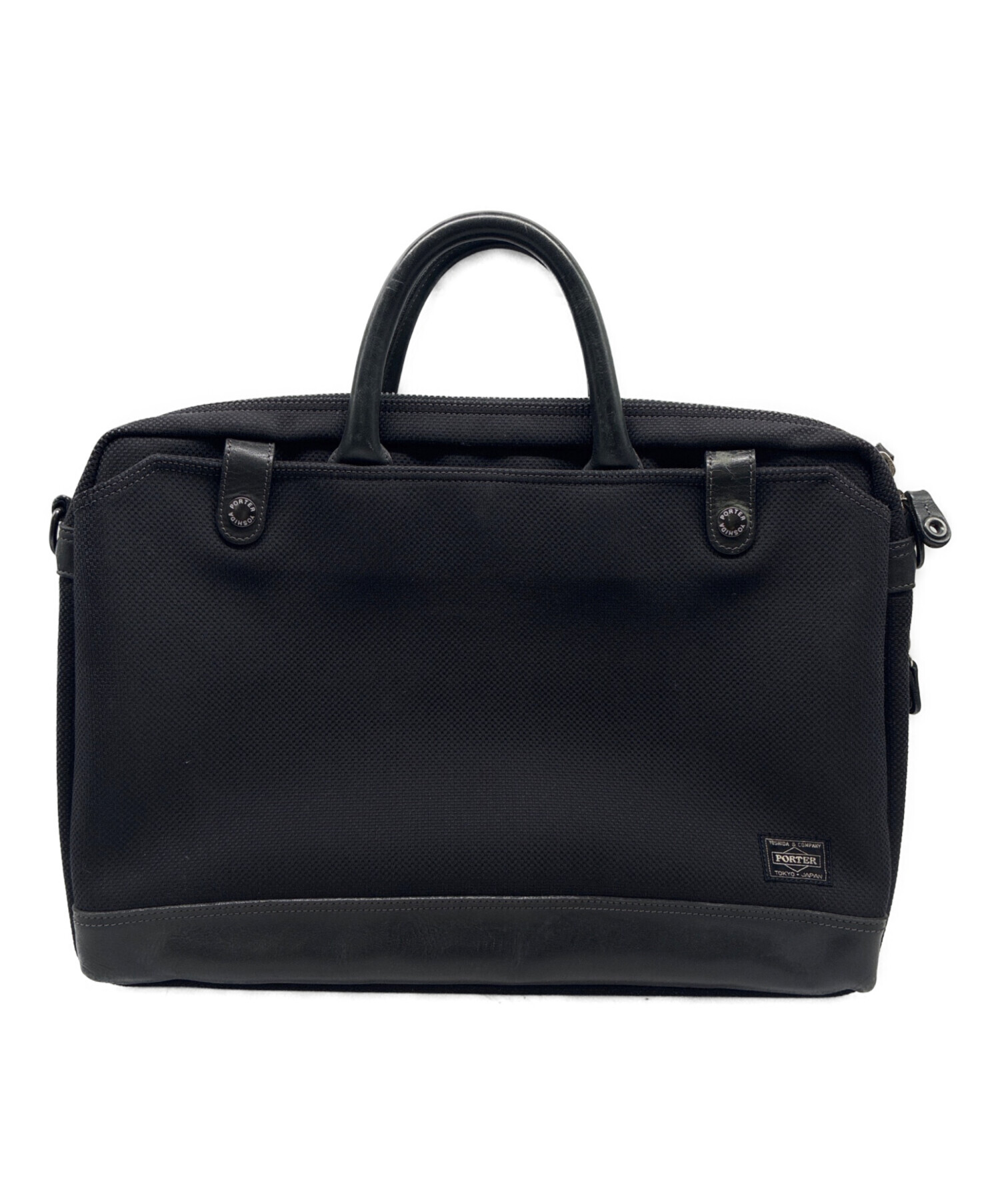 中古・古着通販】PORTER (ポーター) エルダー ブリーフケース ブラック