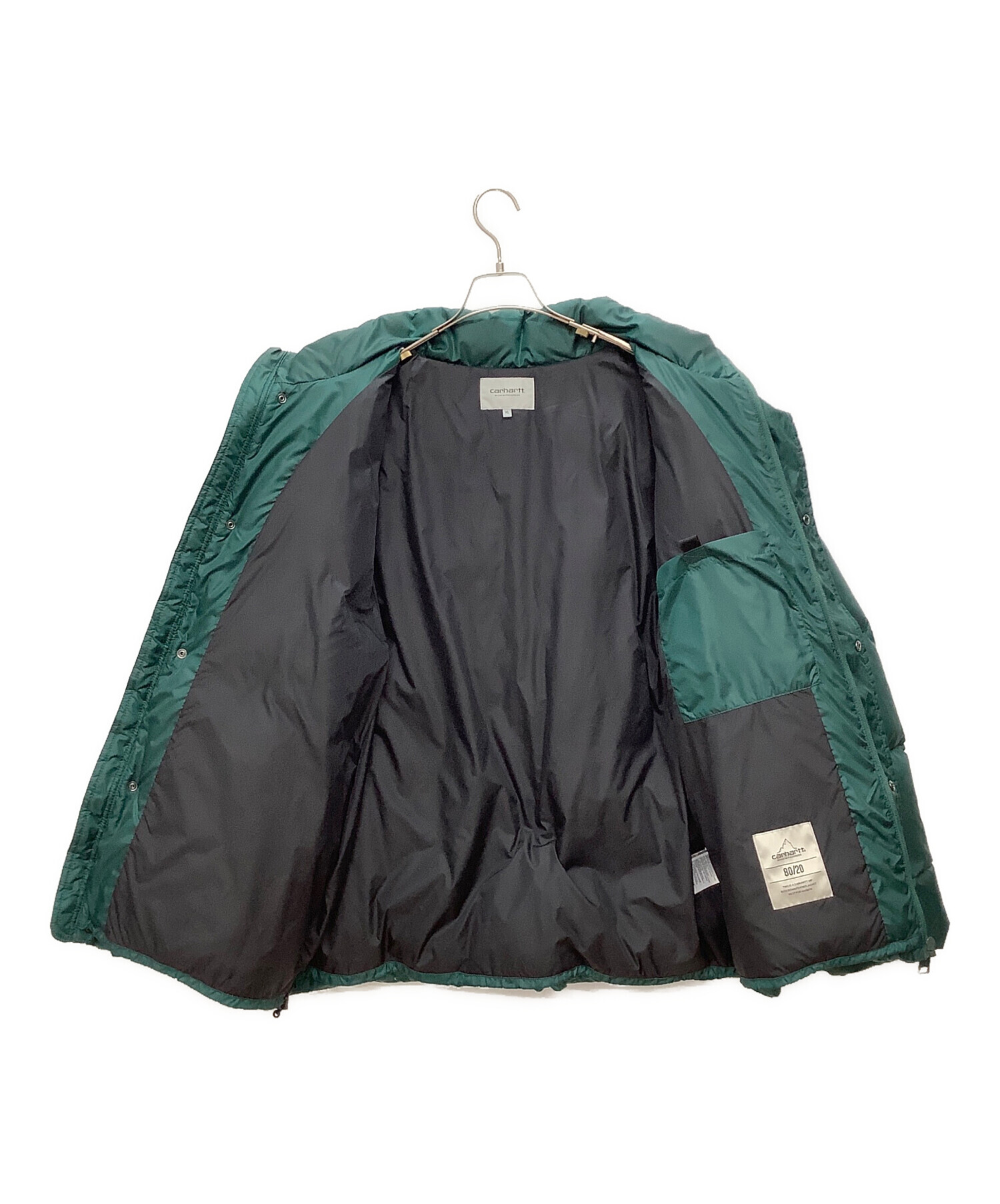 Carhartt WIP ダウンジャケットMグリーン　DEMING JACKET Carhartt WIP（カーハートダブリューアイピー）の「DEMING JACKET