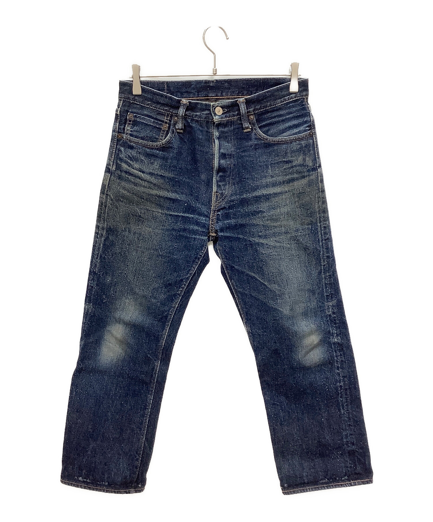 中古・古着通販】WAREHOUSE (ウエアハウス) 800デニムパンツ ネイビー 