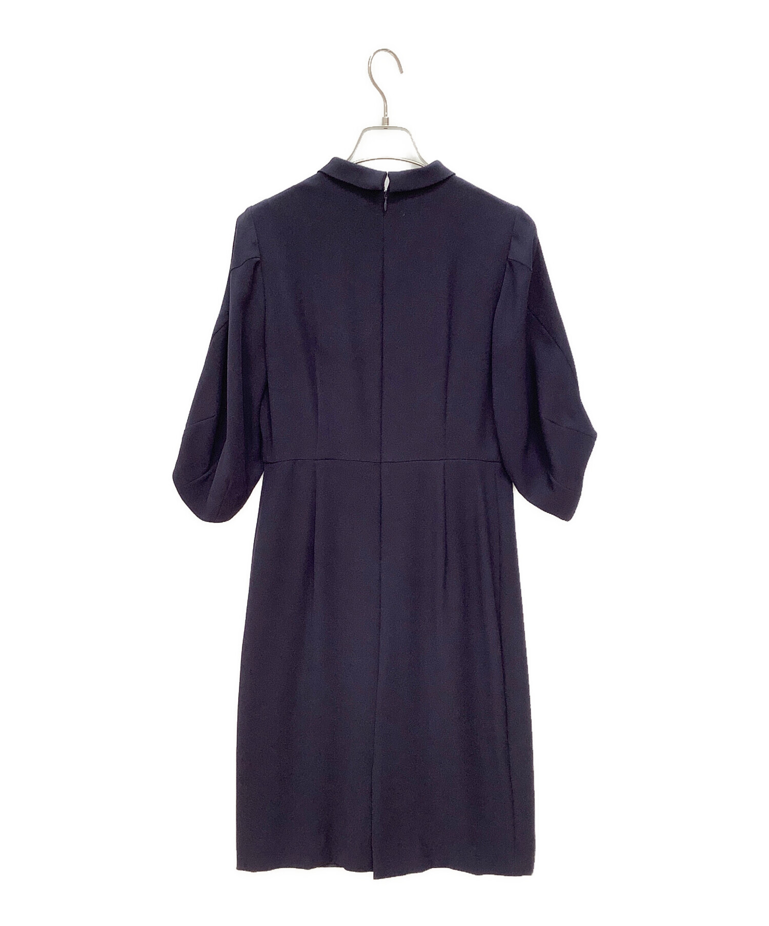 ワンピース　mameco sama 中古・古着通販】Sov. (ソブ) ワンピース ネイビー サイズ:36