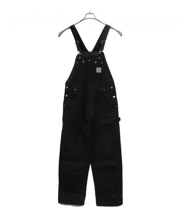メキシコ製　カーハート　オーバーオール　ダブルニー　ペインター　古着　黒　W36 中古・古着通販】CarHartt (カーハート) ダブルニーオーバーオール