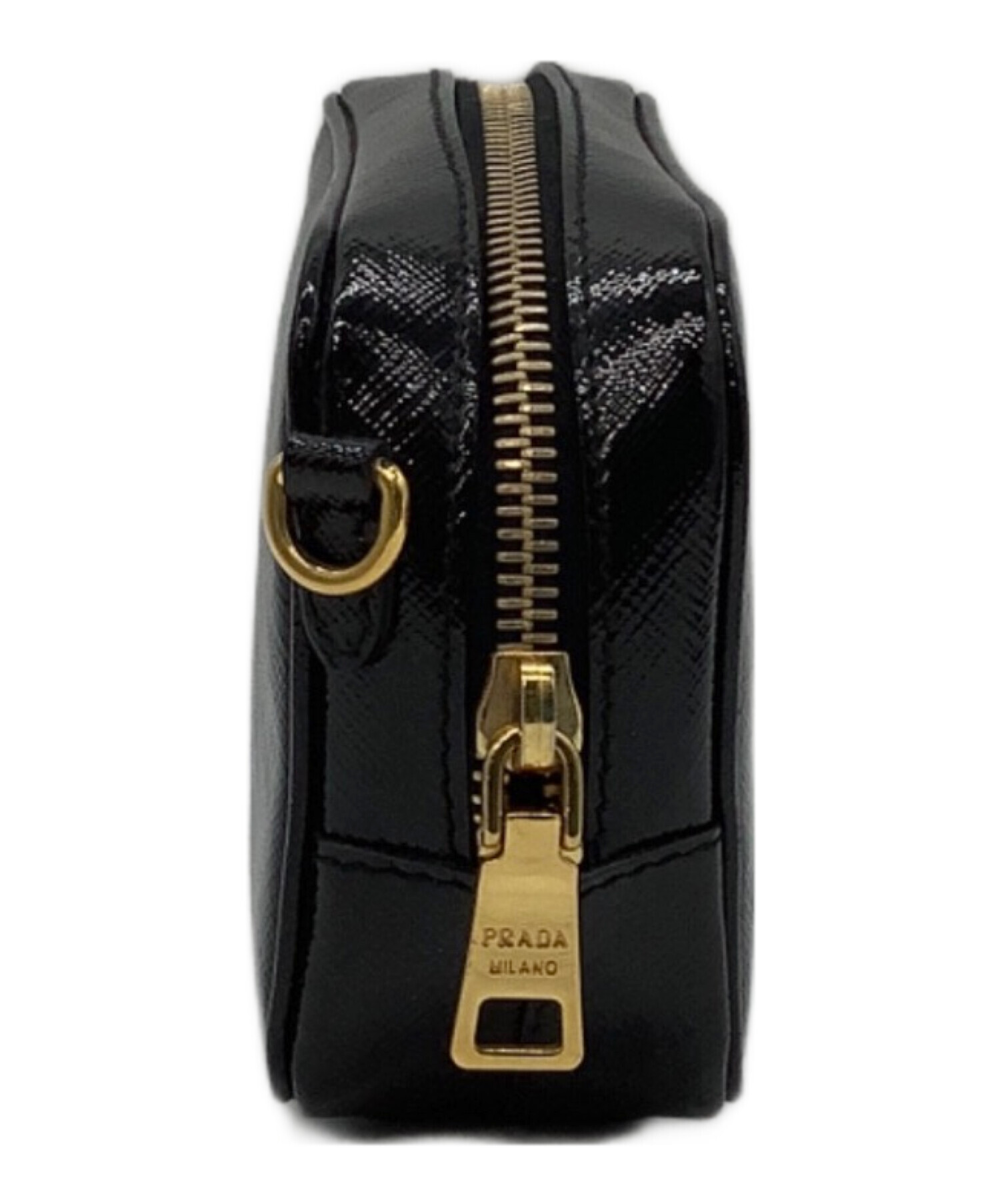 中古・古着通販】PRADA (プラダ) ポーチ ブラック｜ブランド・古着通販