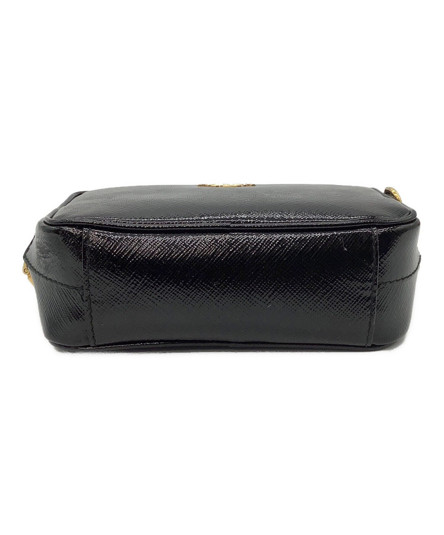 中古・古着通販】PRADA (プラダ) ポーチ ブラック｜ブランド・古着通販