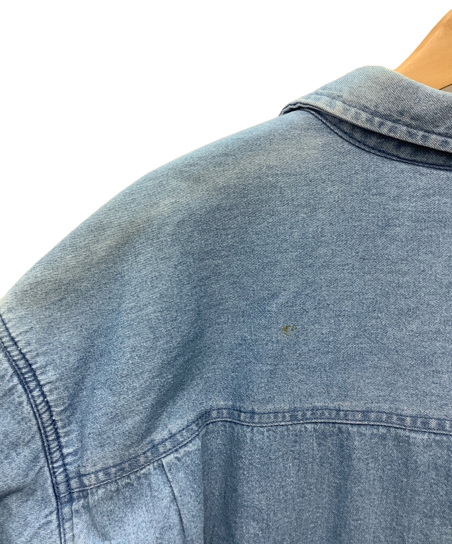中古・古着通販】orvis (オービス) デニムシャツジャケット インディゴ 