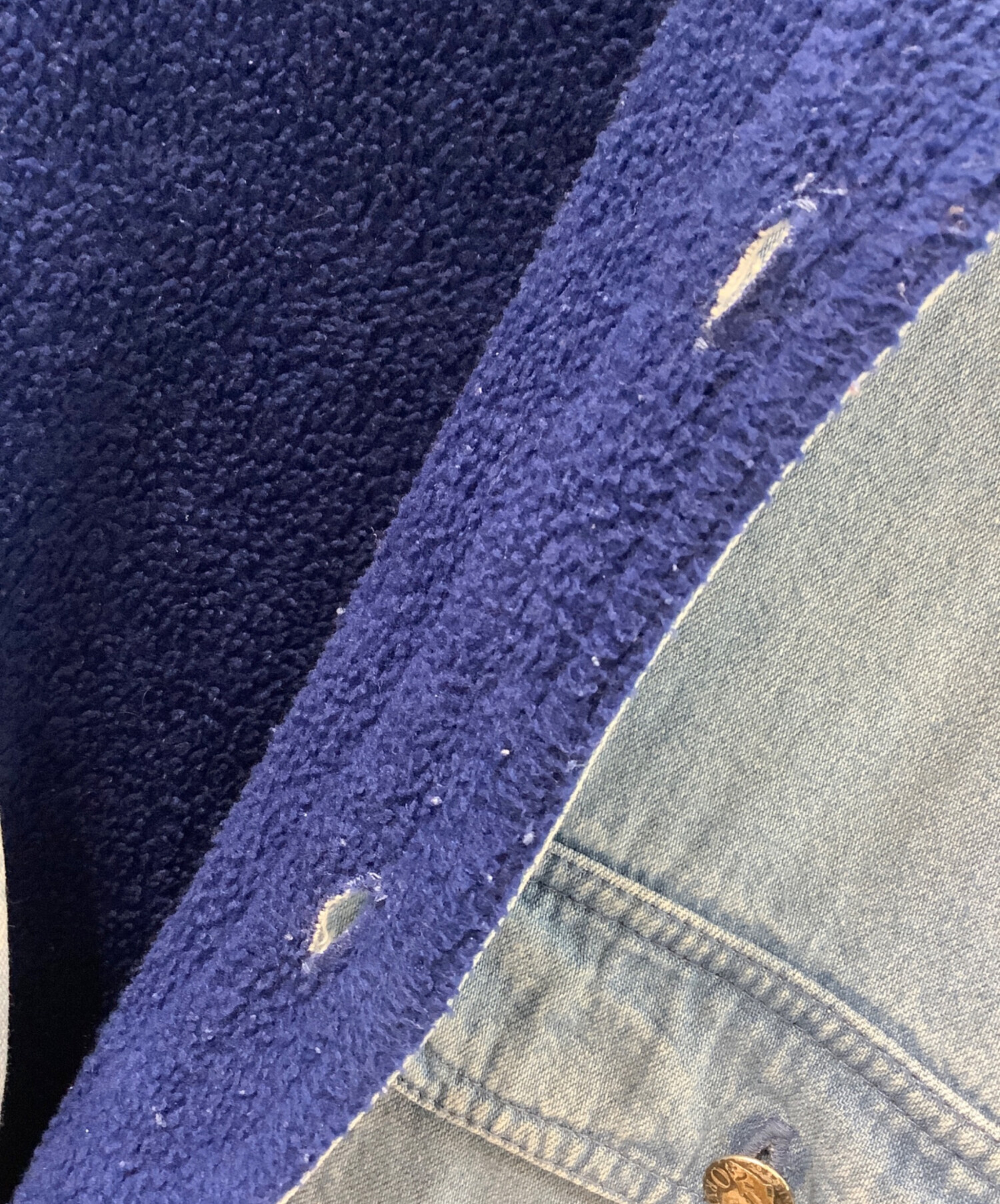 中古・古着通販】orvis (オービス) デニムシャツジャケット インディゴ 
