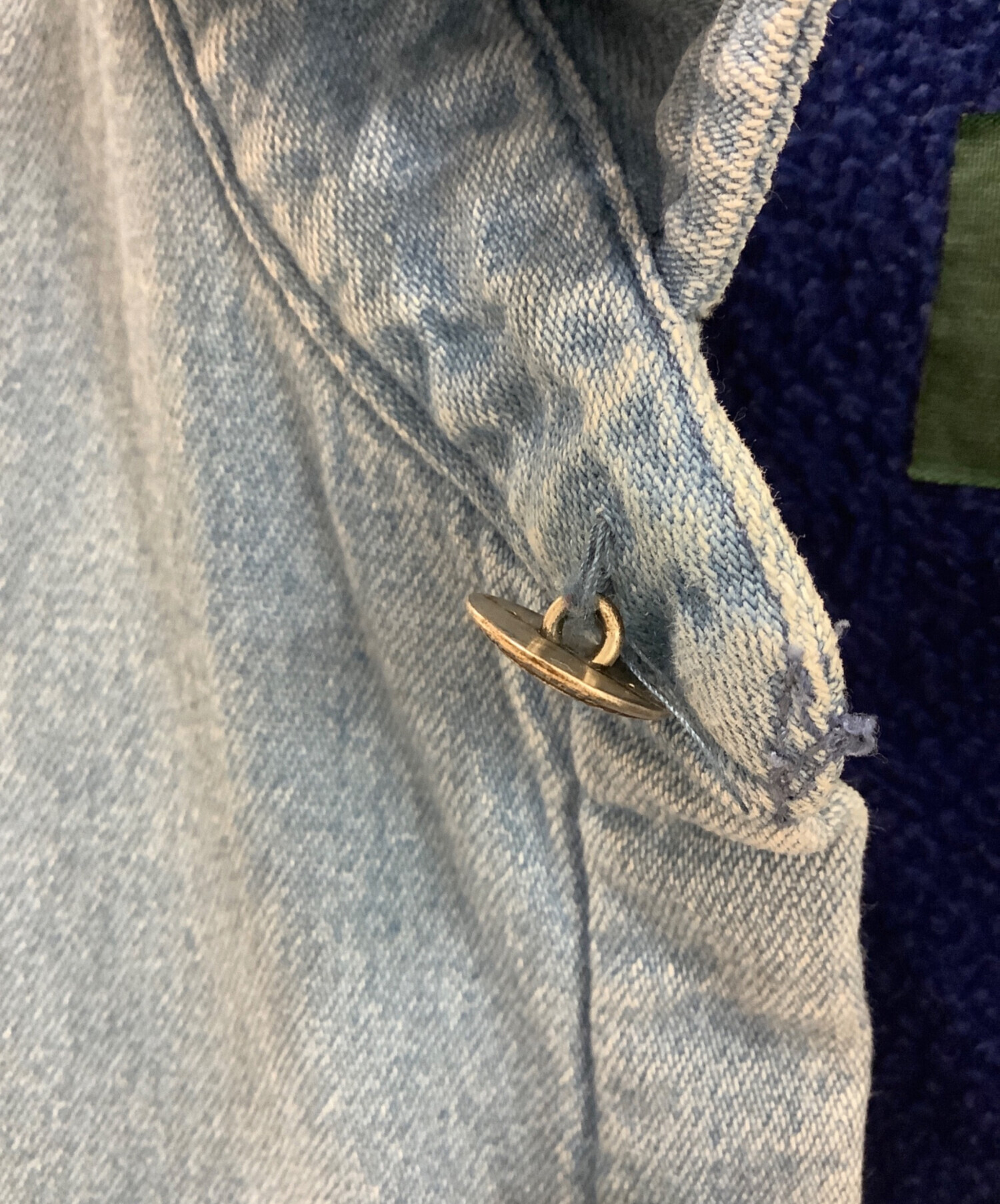 中古・古着通販】orvis (オービス) デニムシャツジャケット インディゴ 