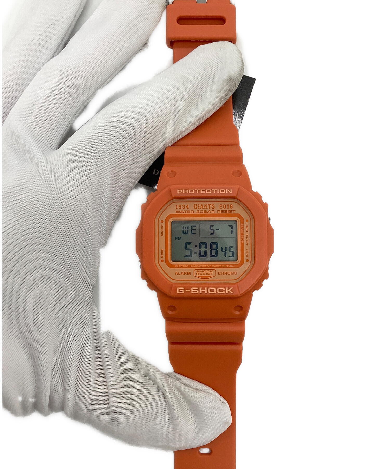 中古・古着通販】CASIO (カシオ) GIANTS (ジャイアンツ) DW-5600YG