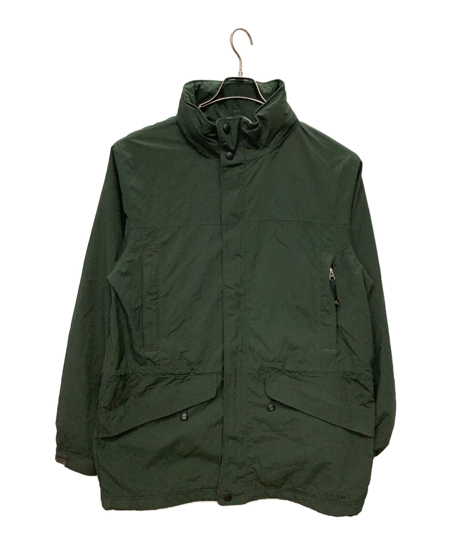 中古・古着通販】L.L.Bean (エルエルビーン) ナイロンコート グリーン 