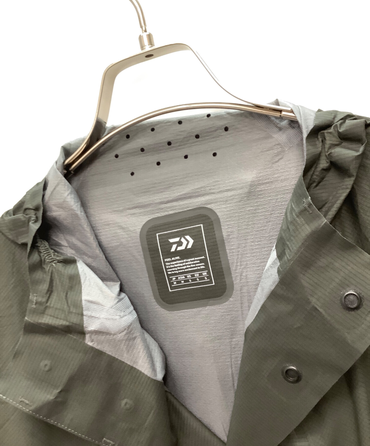 ダイワ レインマックスR スーパーライトレインジャケット DR-34009J レッド XLサイズ / ウエア / 釣具 / daiwa ダイワ DAIWA レインマックス(R)スーパーライトレインコートMレインウェア